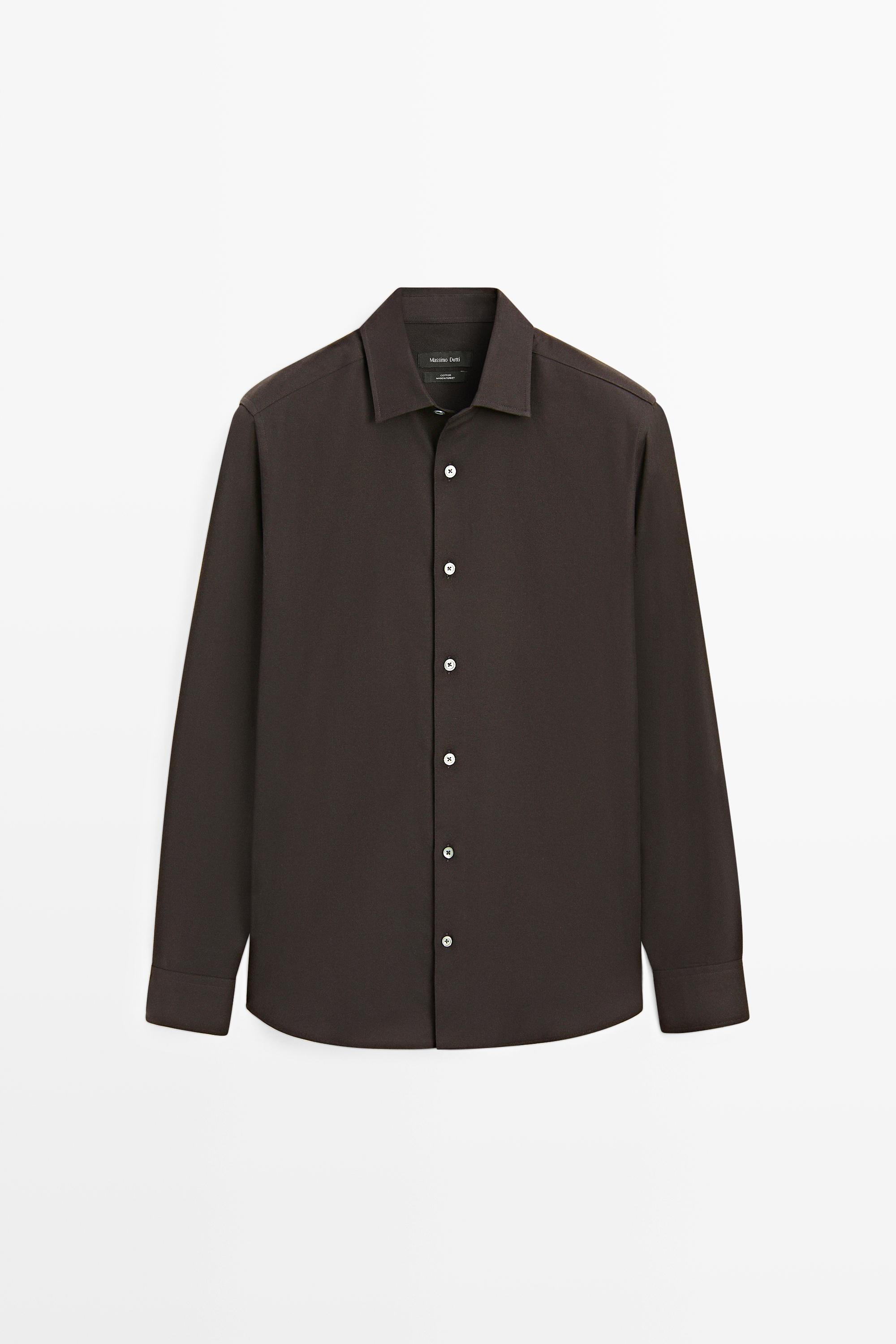 100% Cotton Twill Regular Fit Shirt