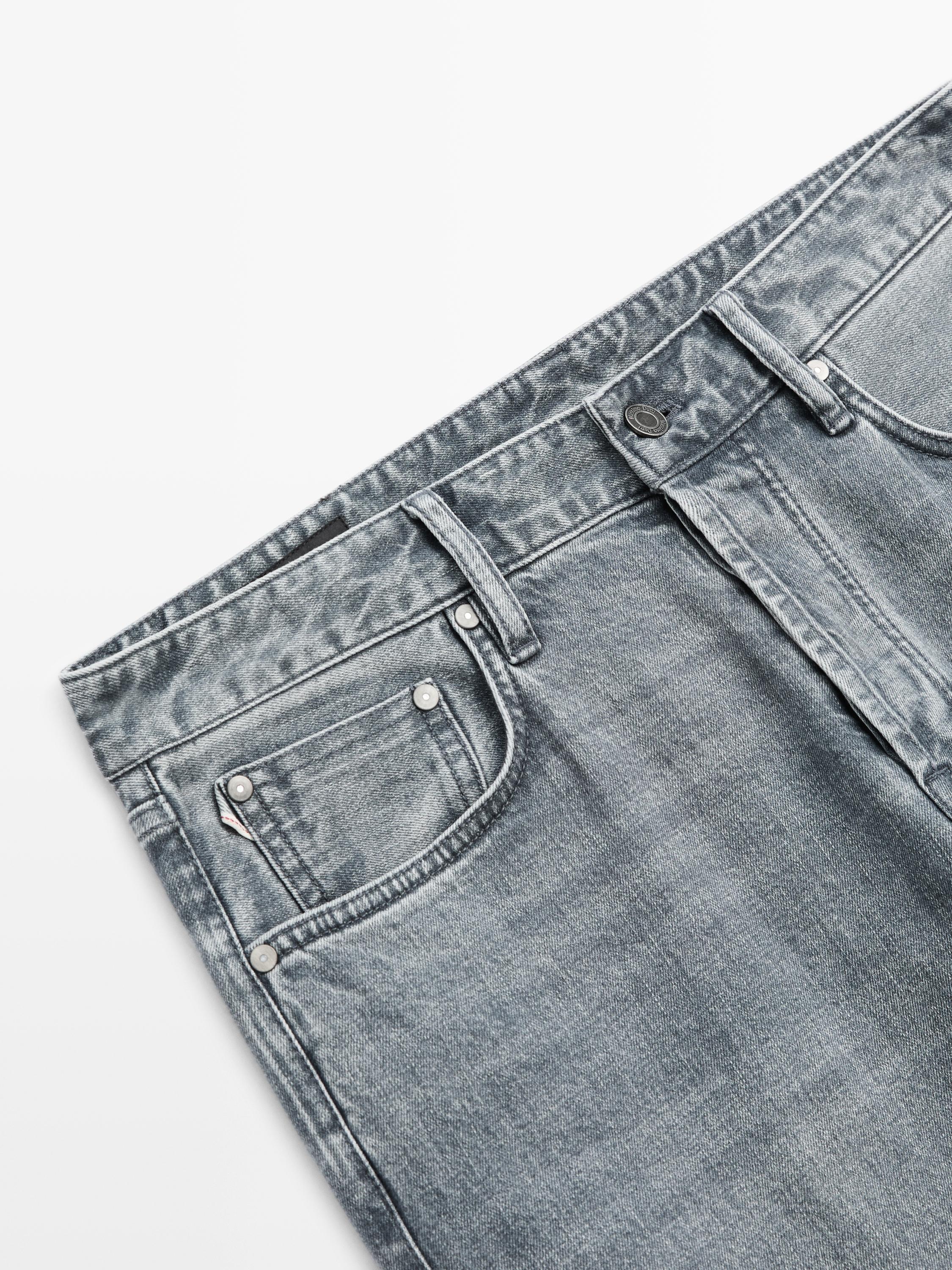 Selvedge fit jeans — GREY