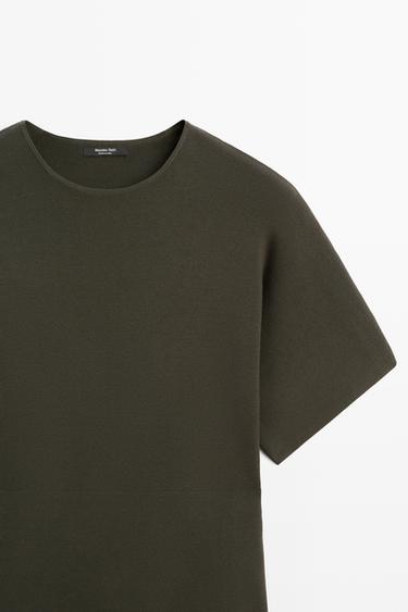 Combined midi dress — GREEN 4