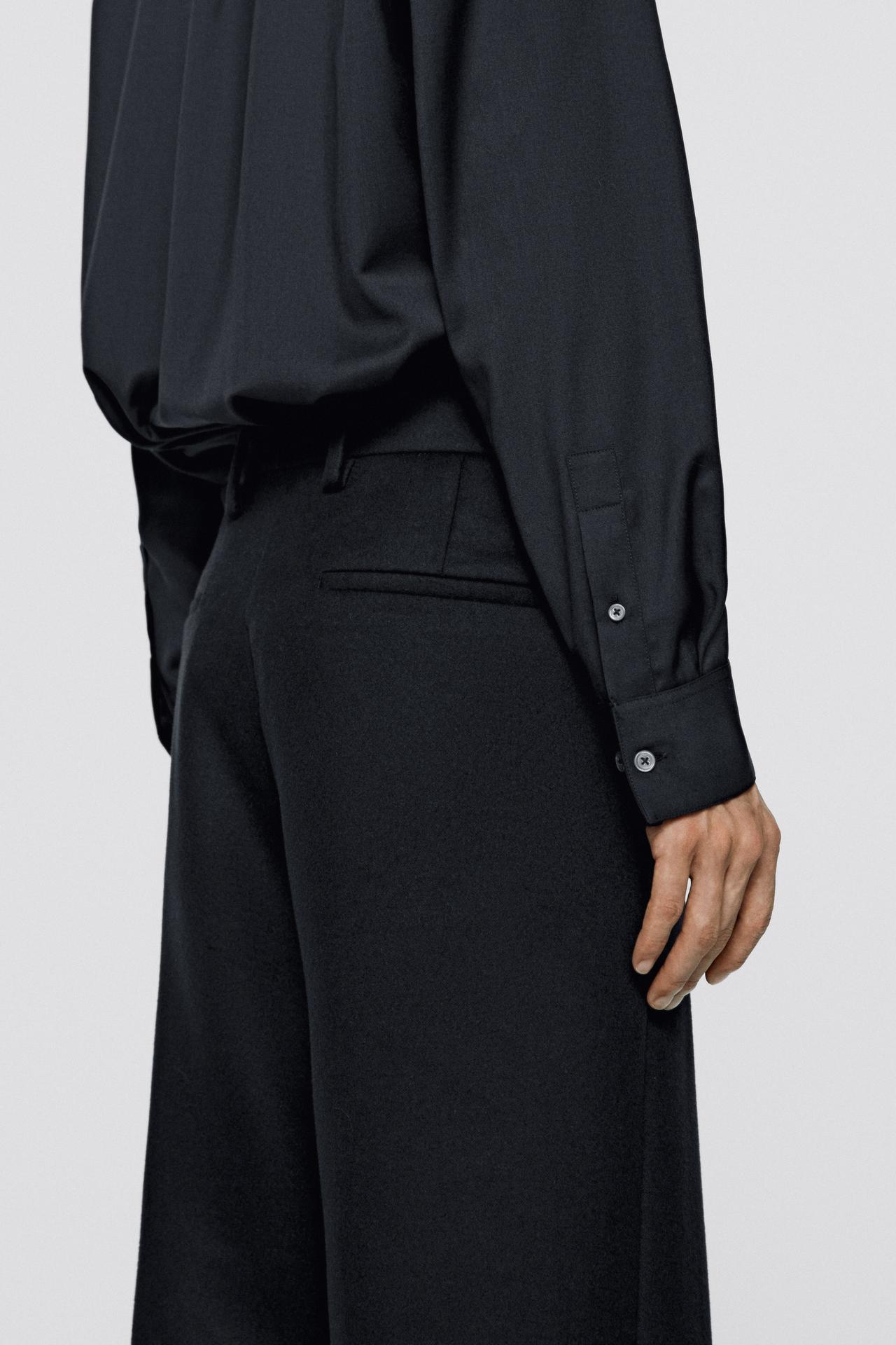 Wool co-ord pants - LIMITED EDITION — Dark Blue