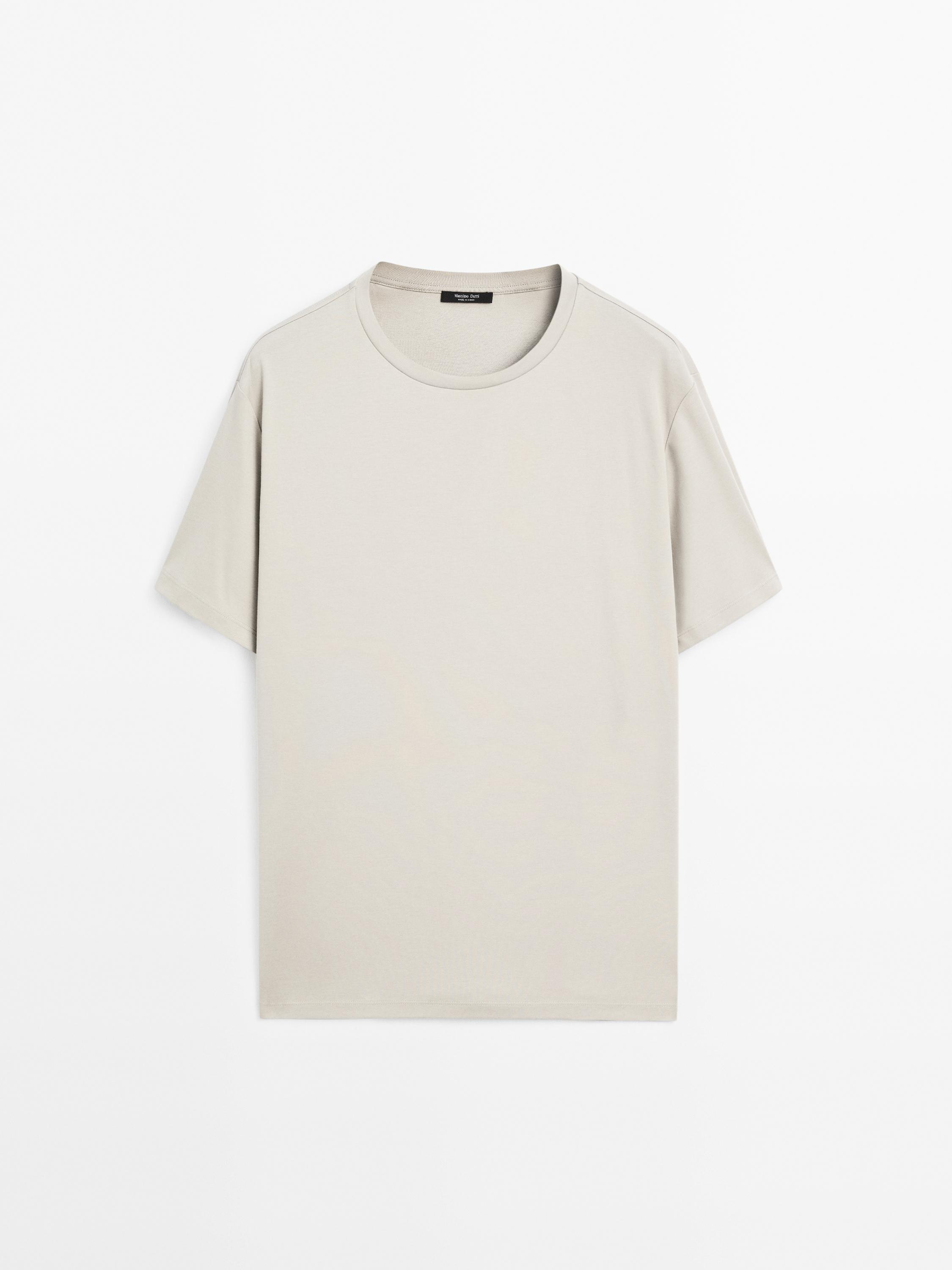 Cotton blend T-shirt