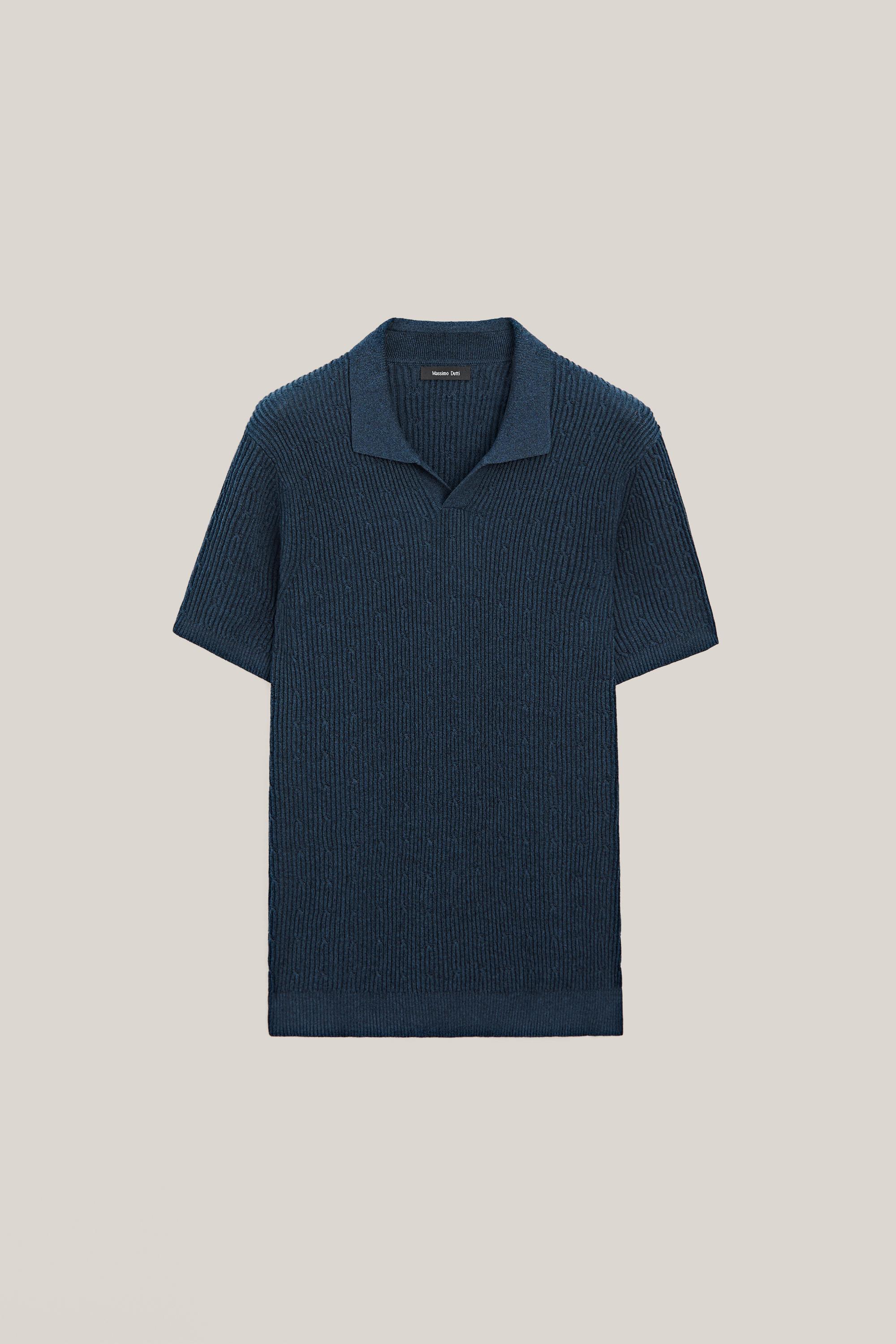 Pull polo en maille tressée - ÉDITION LIMITÉE