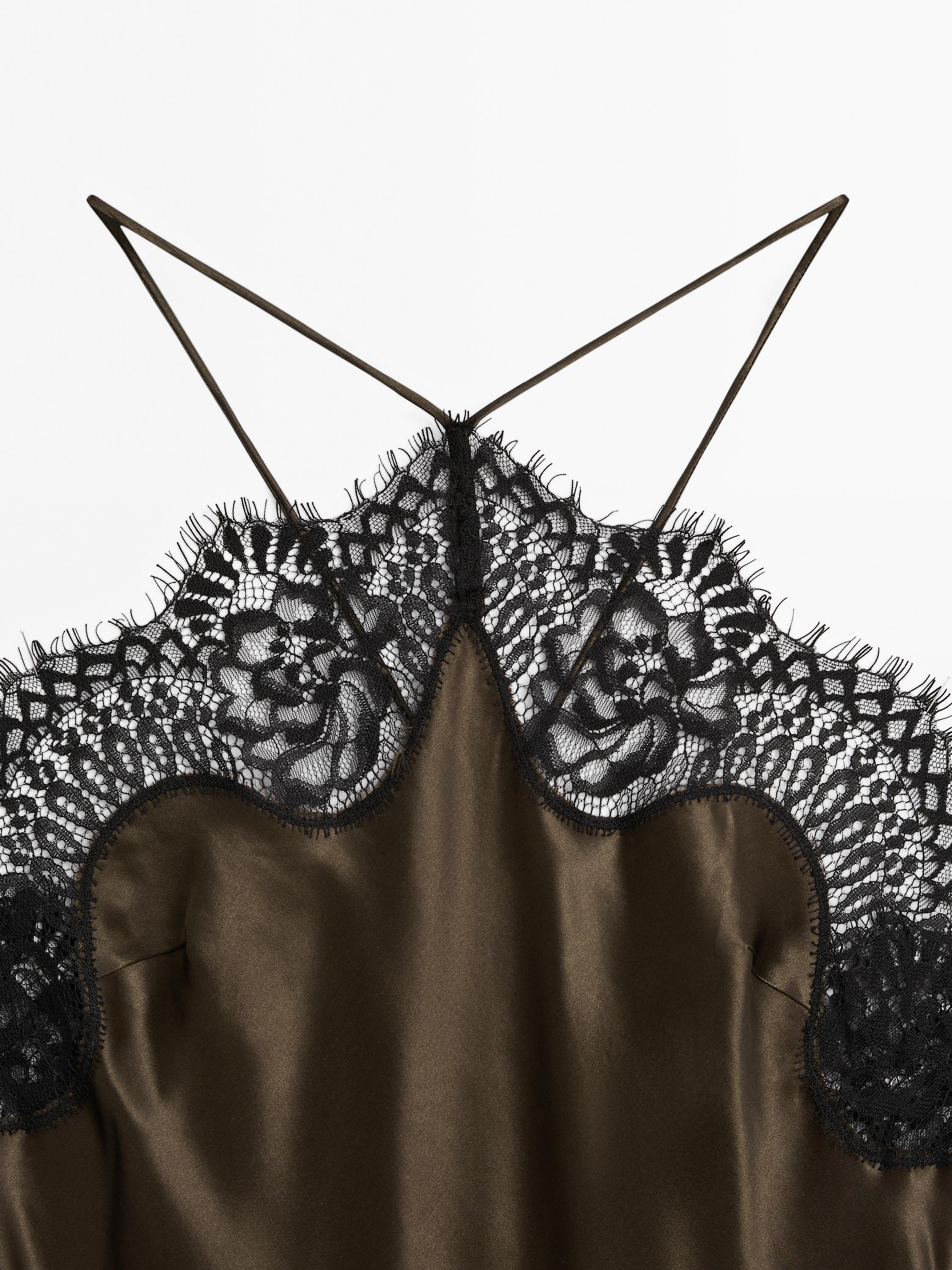 Satin camisole dress - Studio