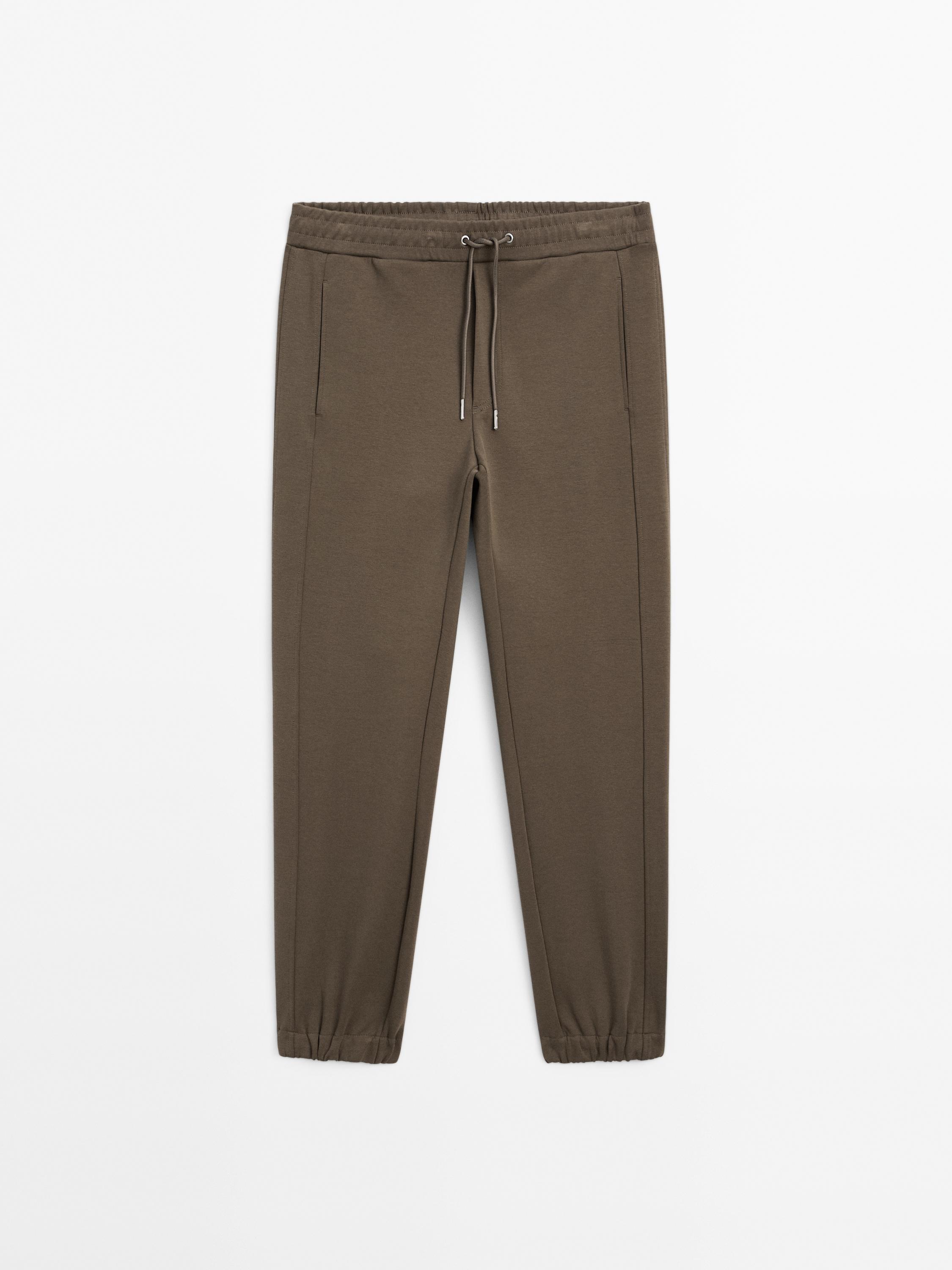 Cotton blend joggers
