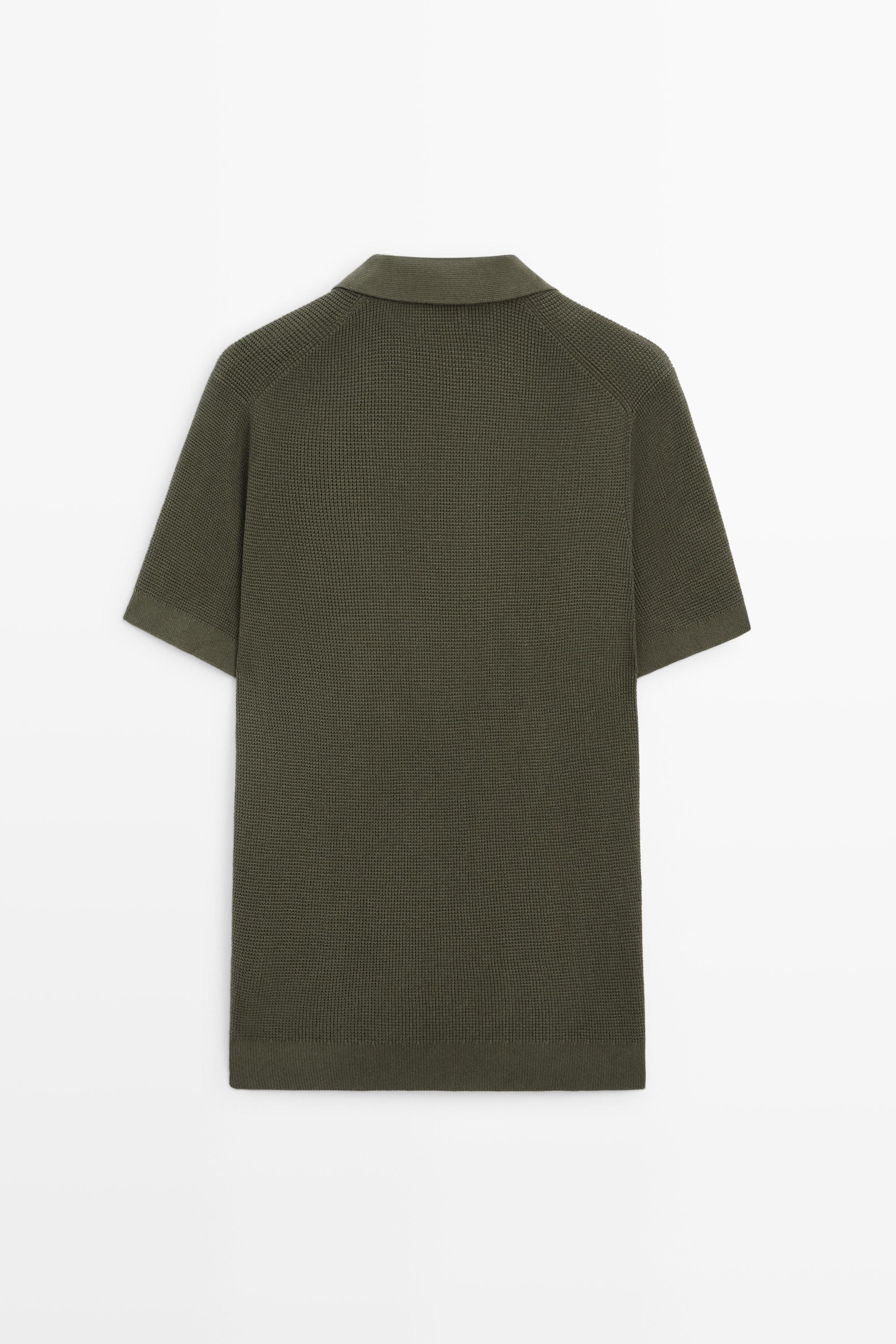 100% cotton short sleeve polo shirt