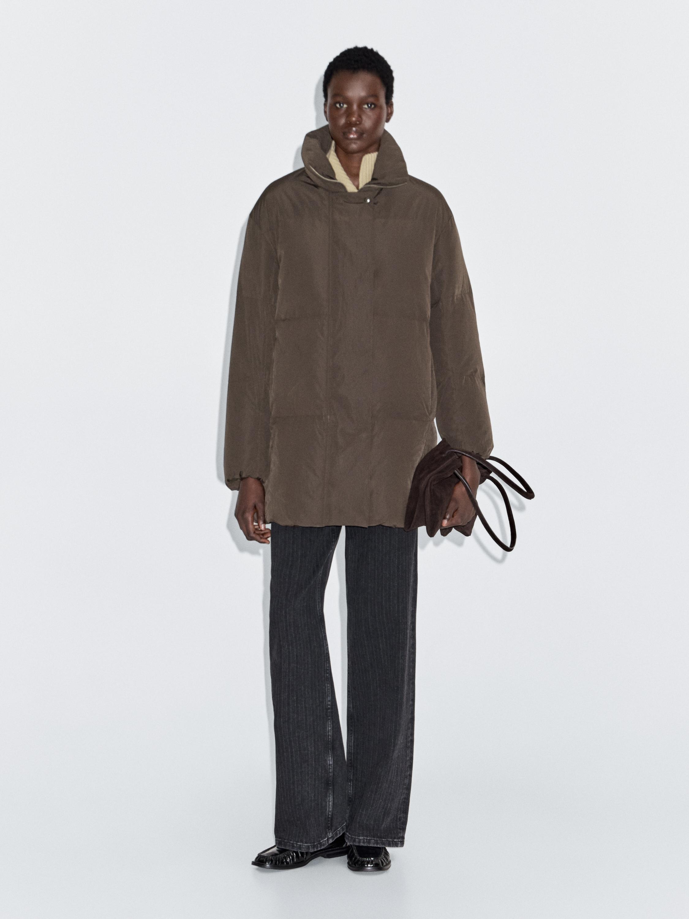 Пуховик с водоотталкивающей пропиткой