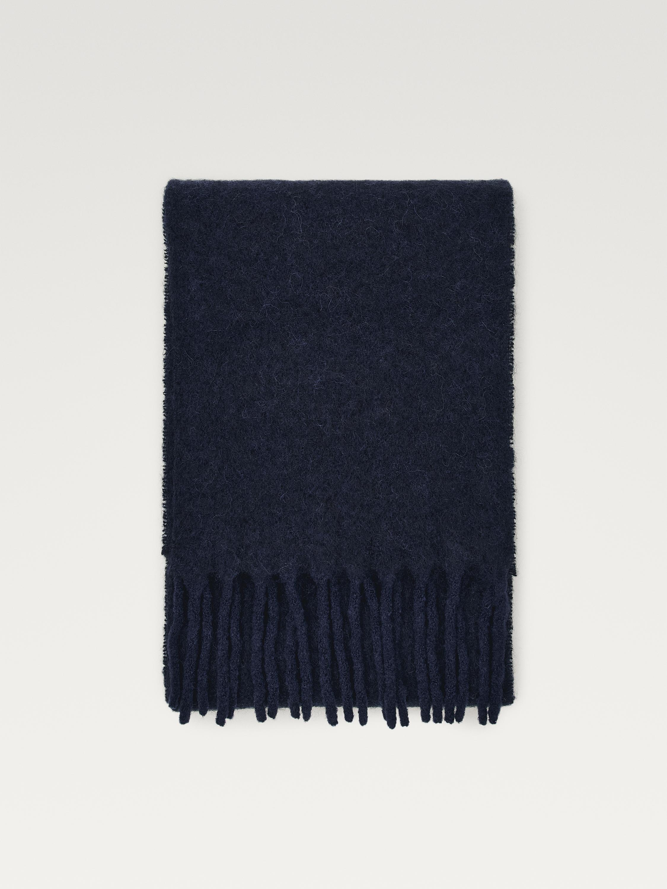 Šal od mješavine alpake i vune s resama