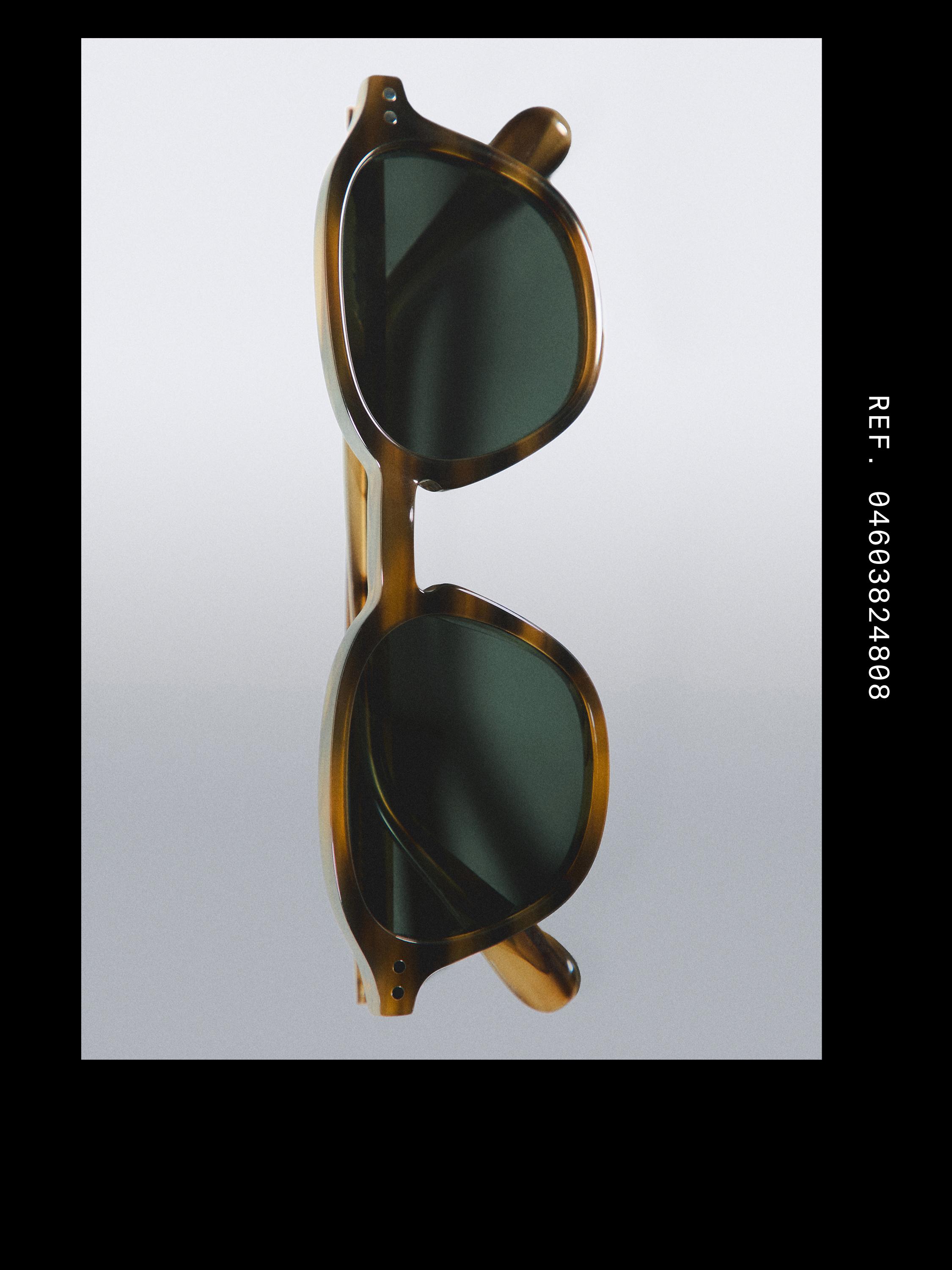 Round sunglasses — EMERALD