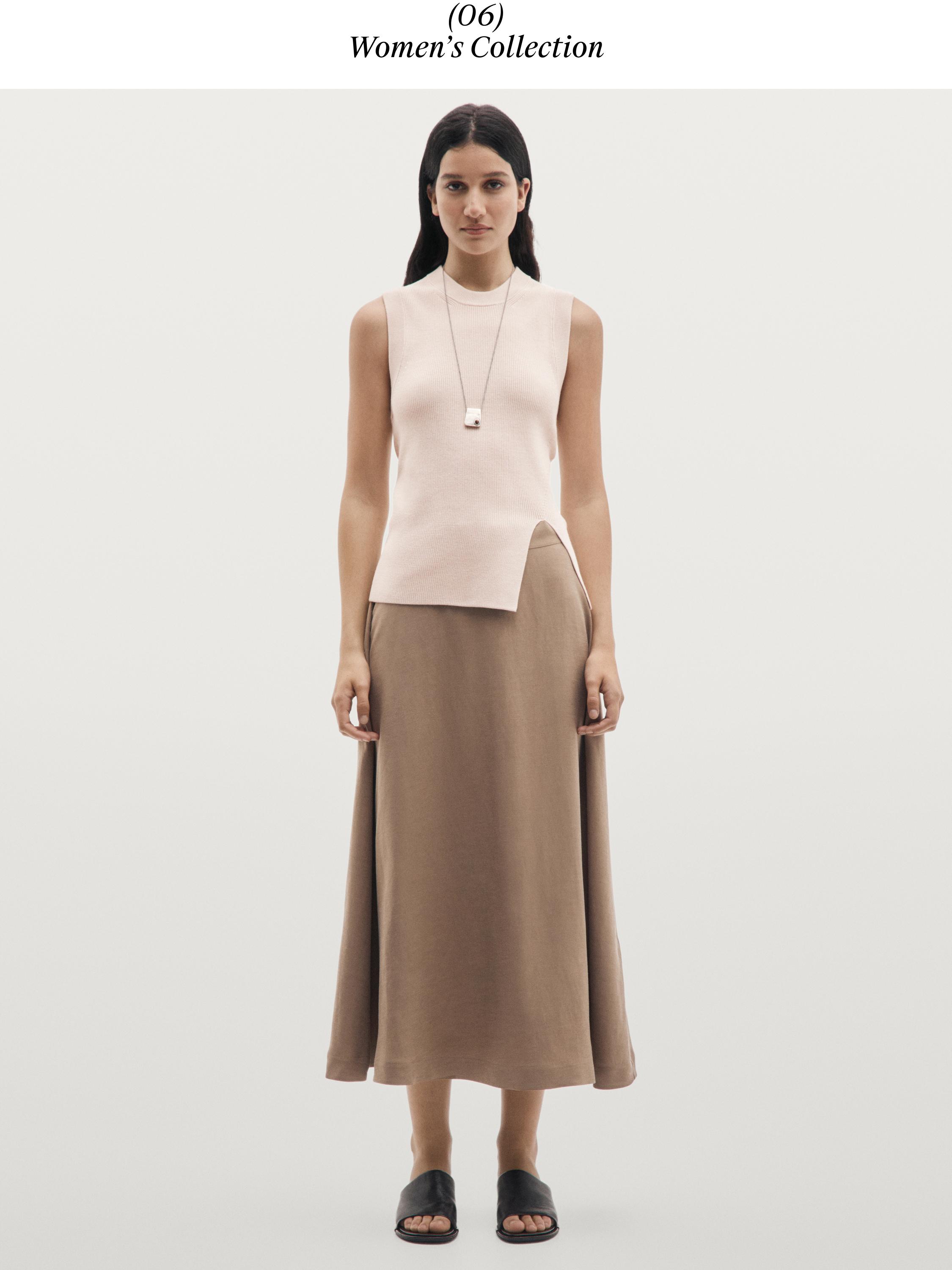 Áo dệt kim có cổ thuyền