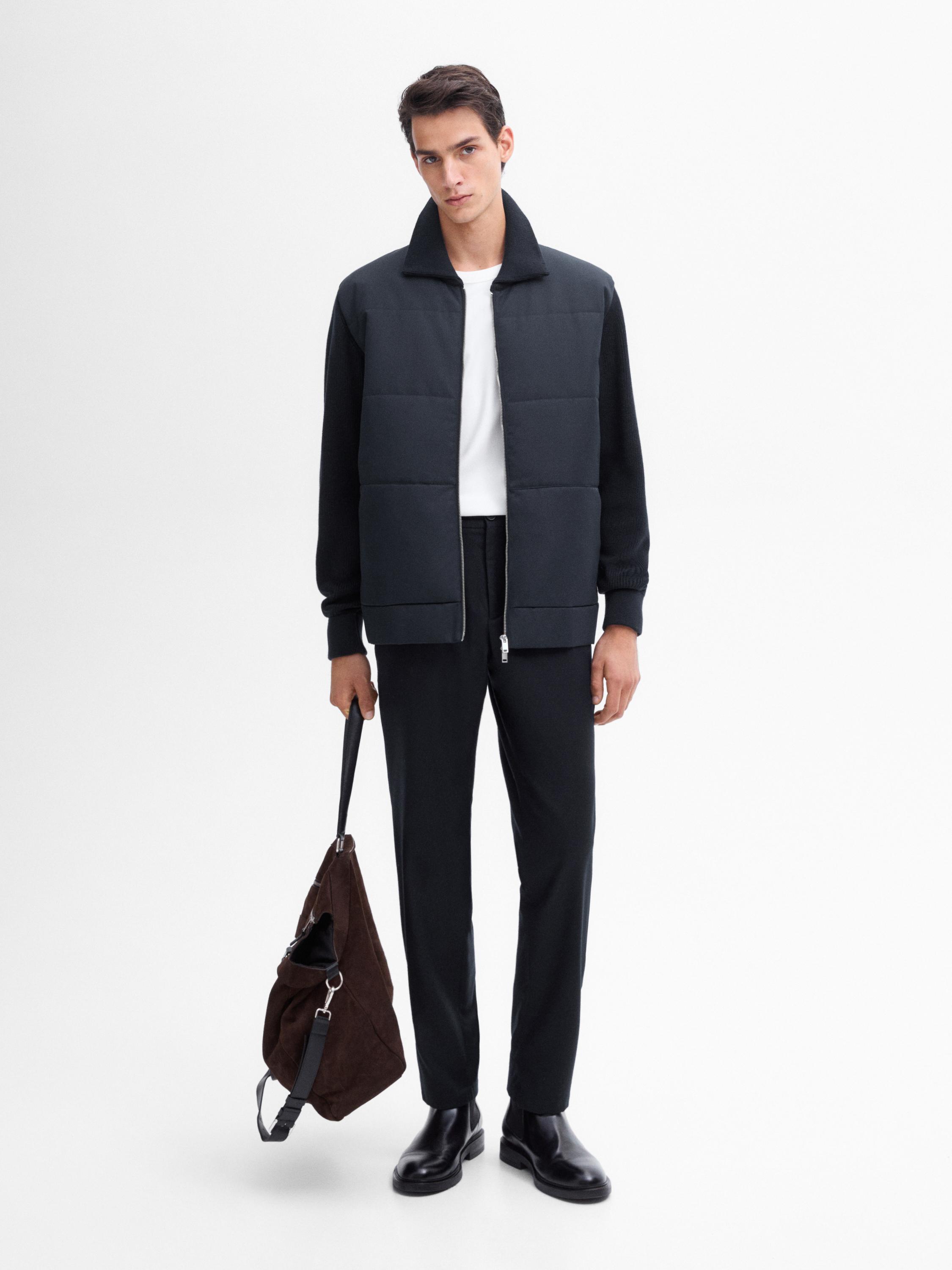 Chaqueta Acolchada S.Oliver Para Mujer - Mezcla De Tejidos Cálida Y Moderna