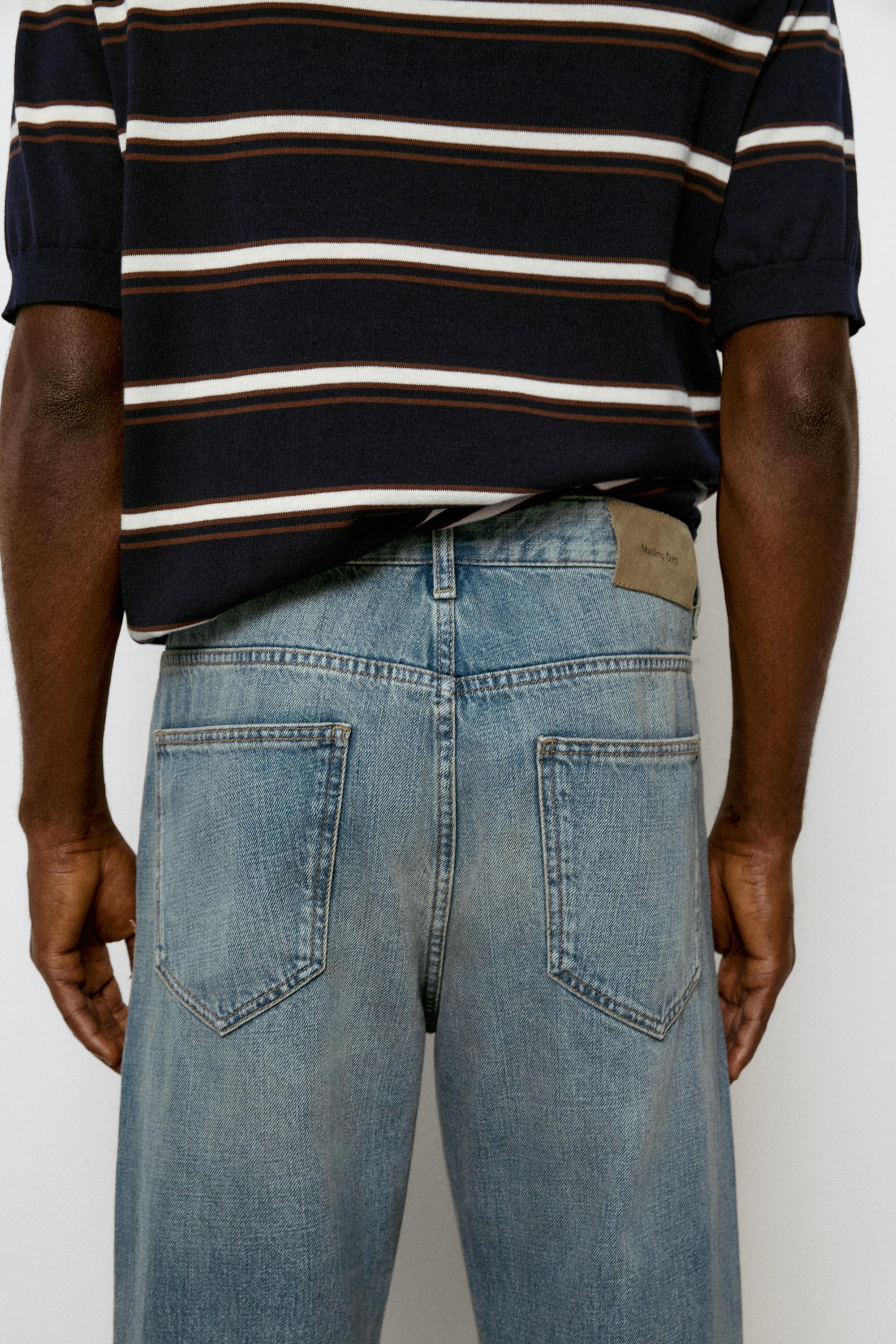 Straight-leg jeans — Light Blue
