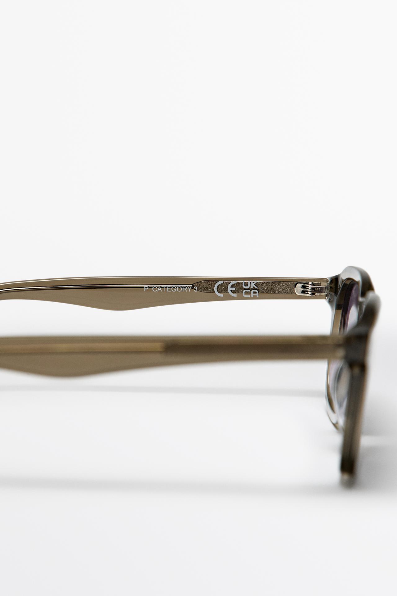 Square sunglasses — MOLE BROWN