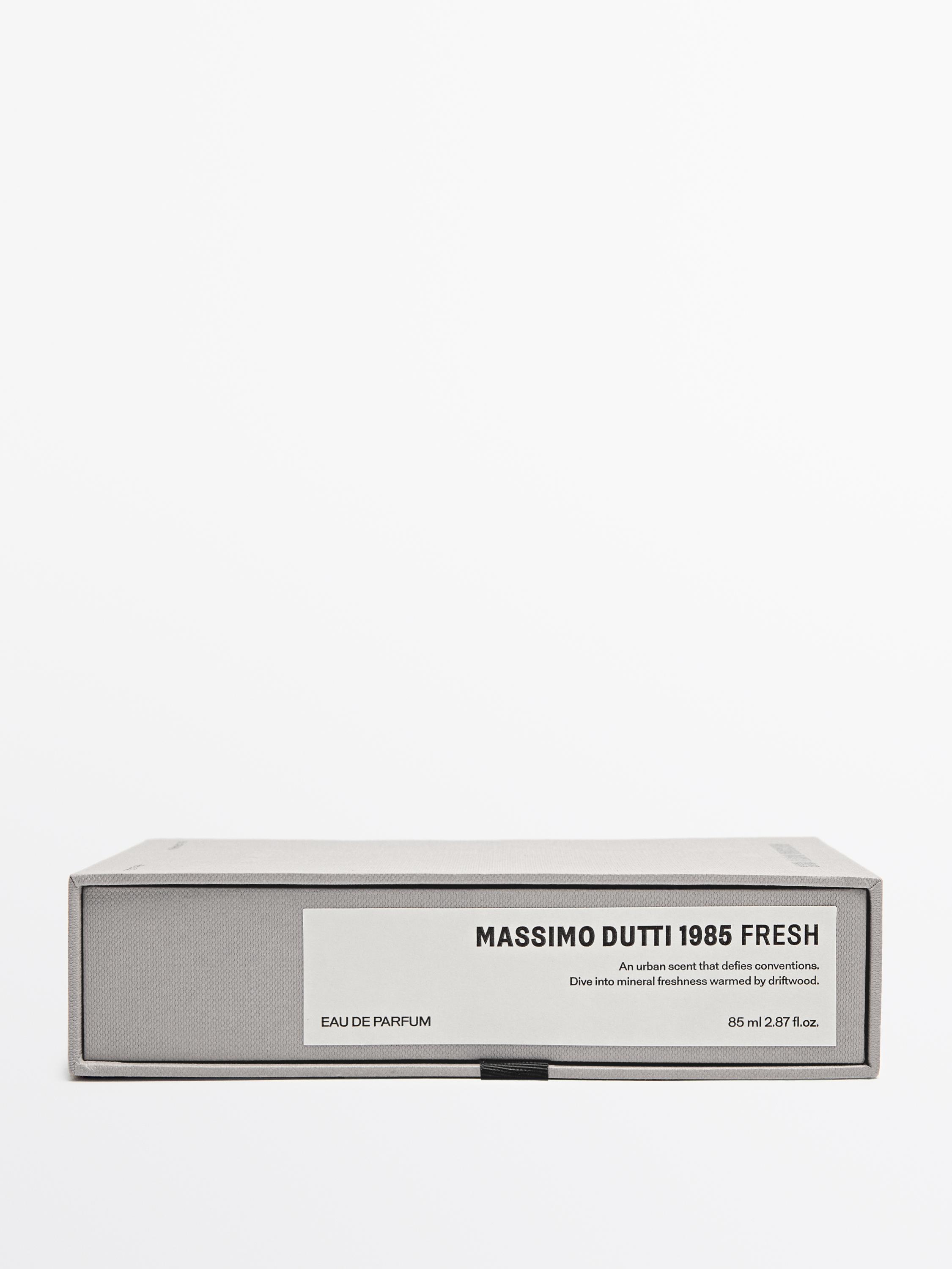(85 ml) Massimo Dutti 1985 Fresh eau de parfum — Pearl grey