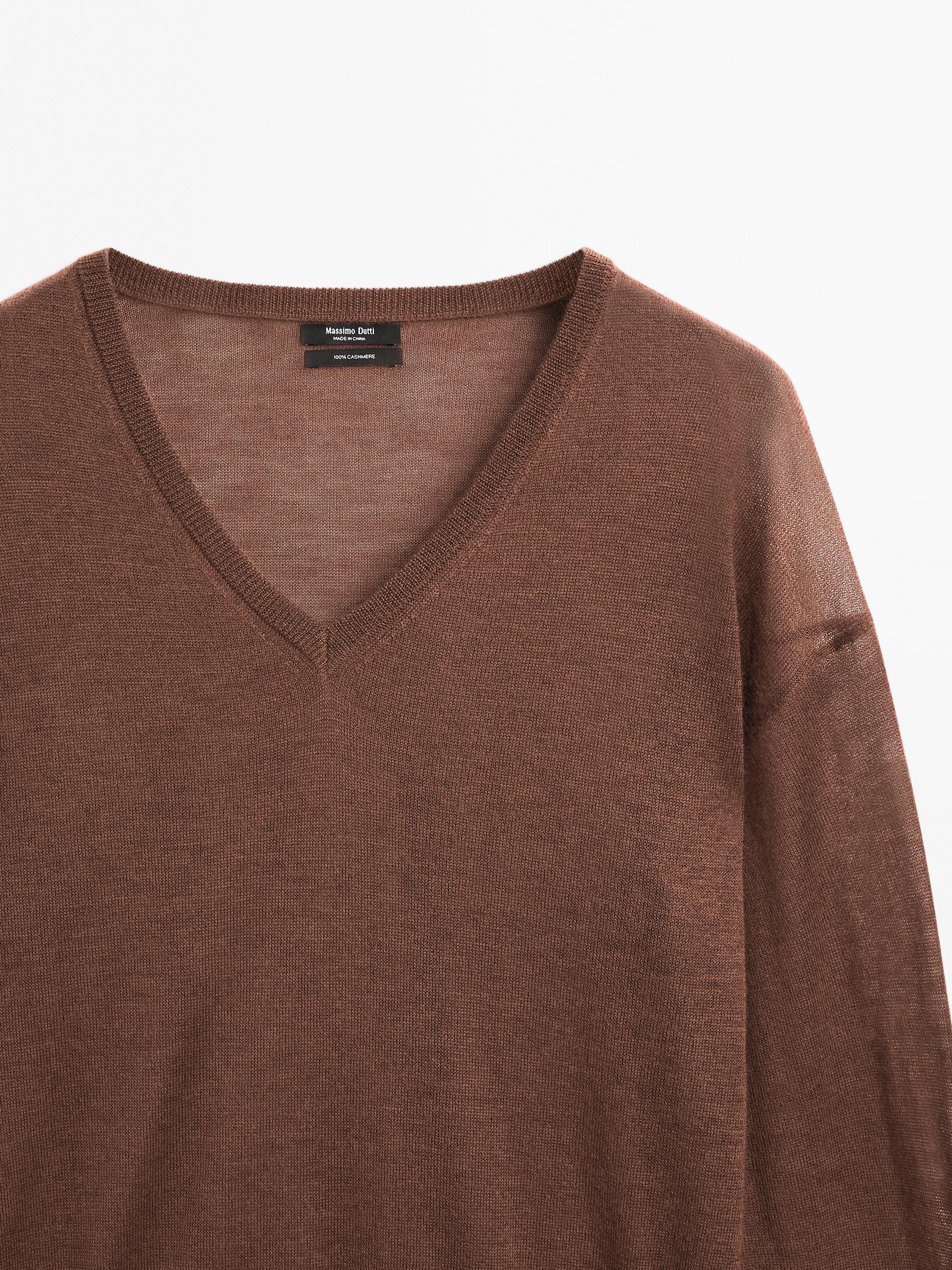 Pull en maille fine 100 % cachemire