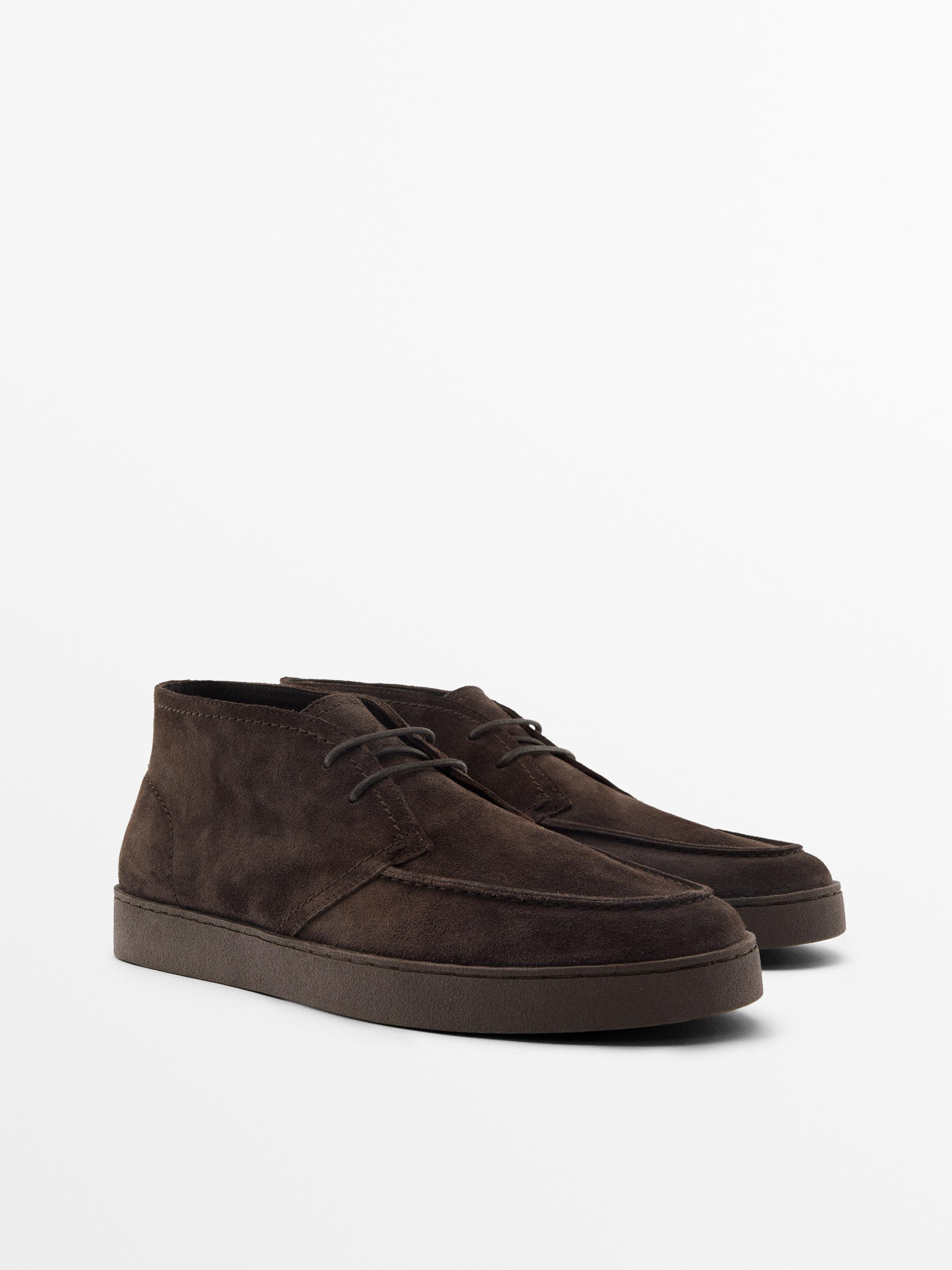 Moc toe boot-style shoes