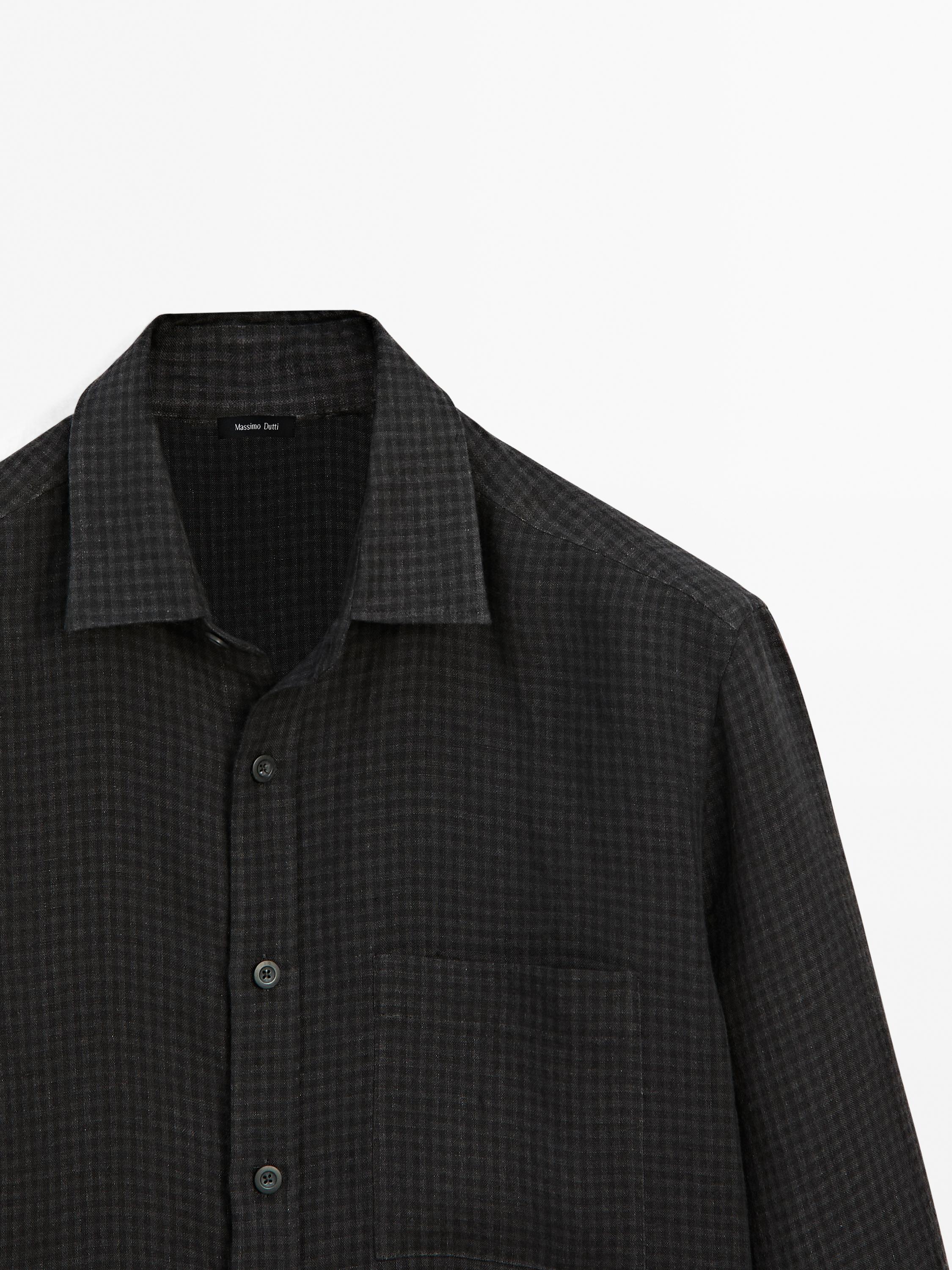 Regular fit gingham shirt