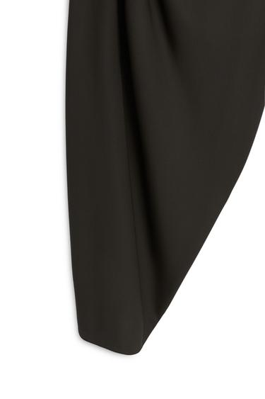 Draped midi skirt - LIMITED EDITION — BROWN 8