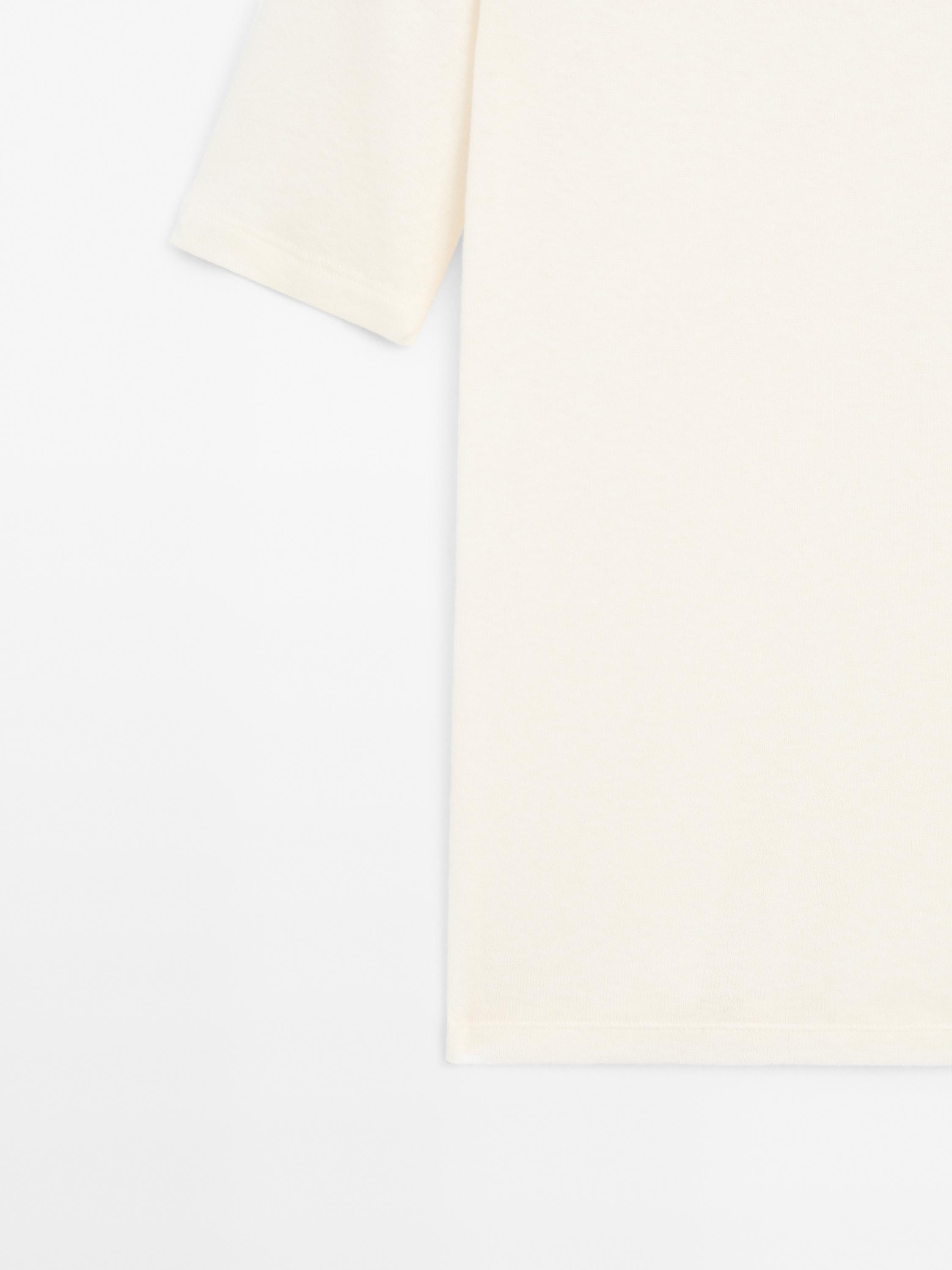 T-shirt à manches courtes en coton mélangé