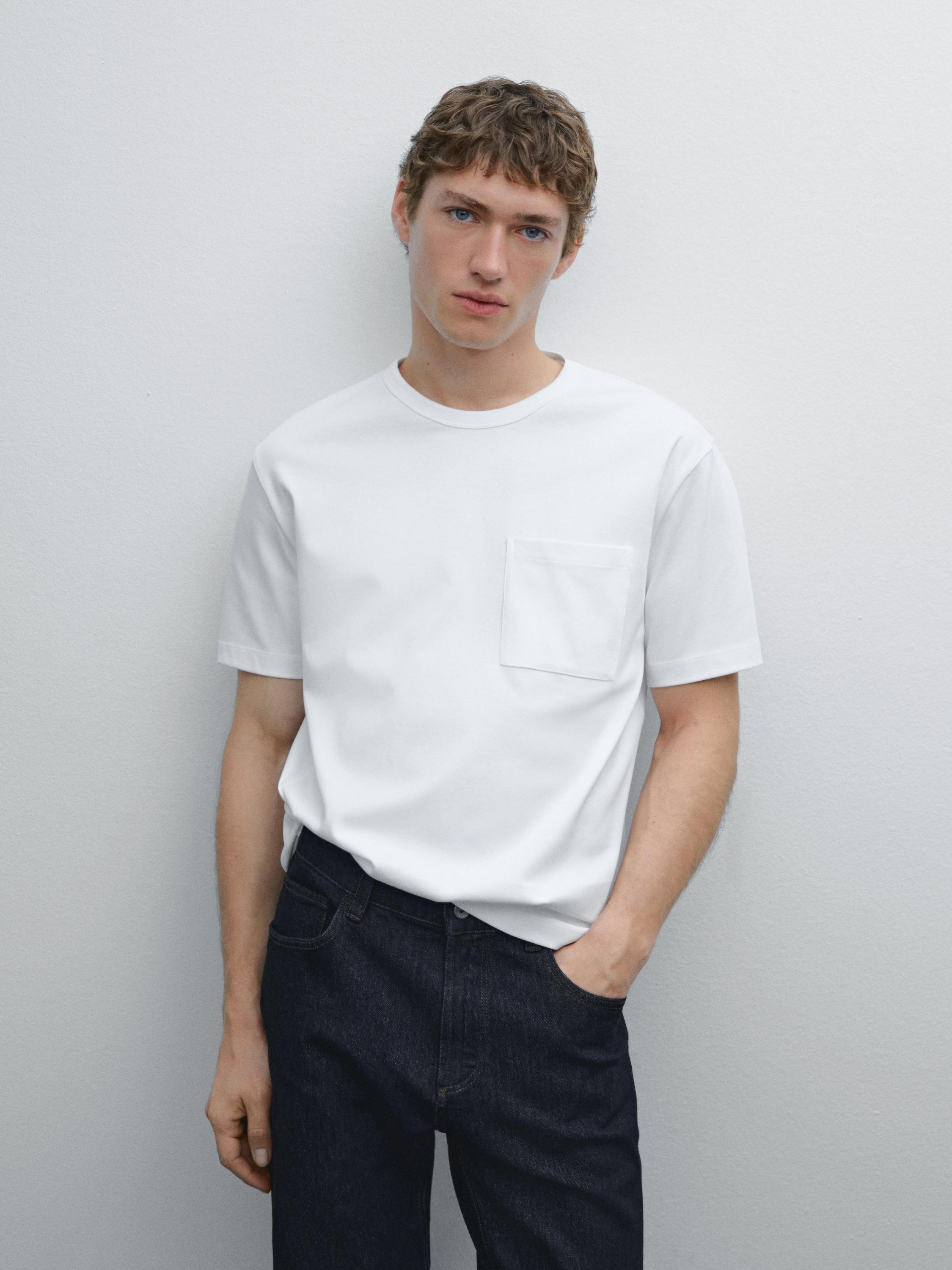 T-shirt 100&nbsp;% coton à manches courtes