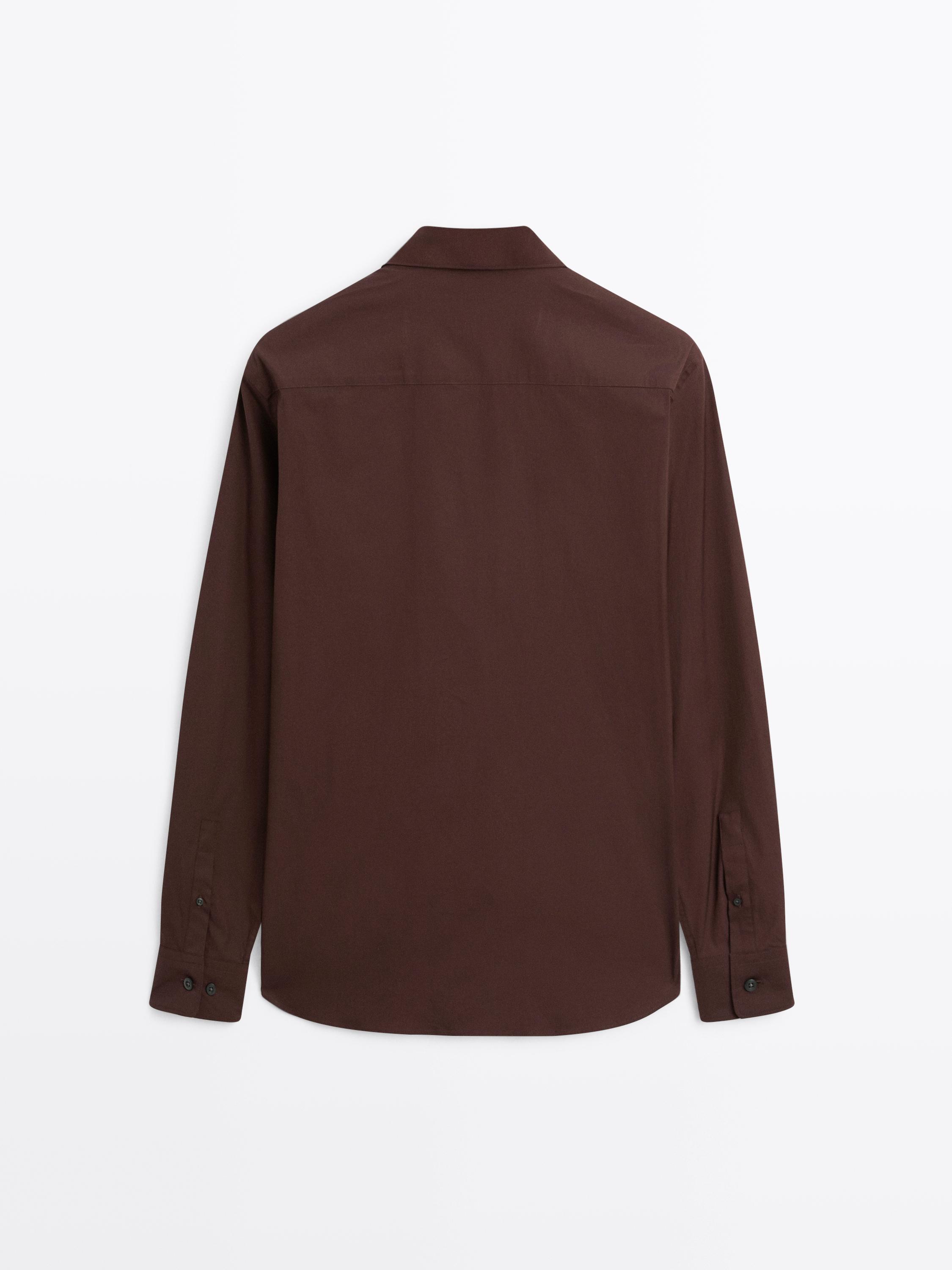 Slim fit stretch shirt