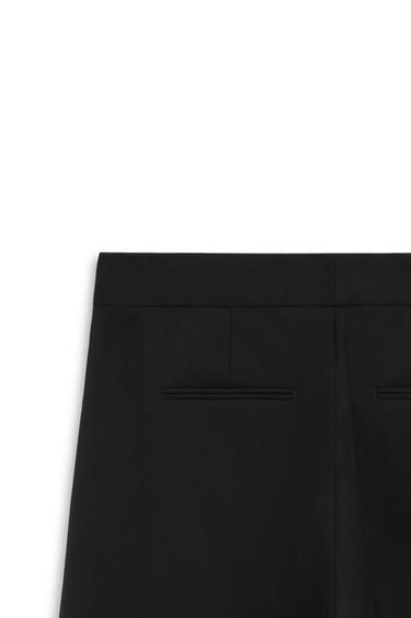 Barrel fit tailored pants with darts - LIMITED EDITION — BLACK 9