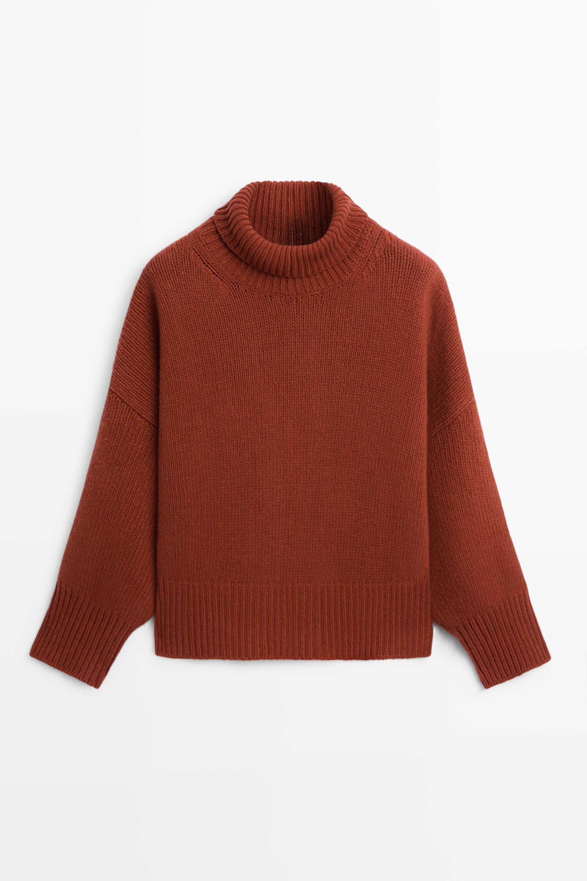 Pull en maille oversize 100 % laine