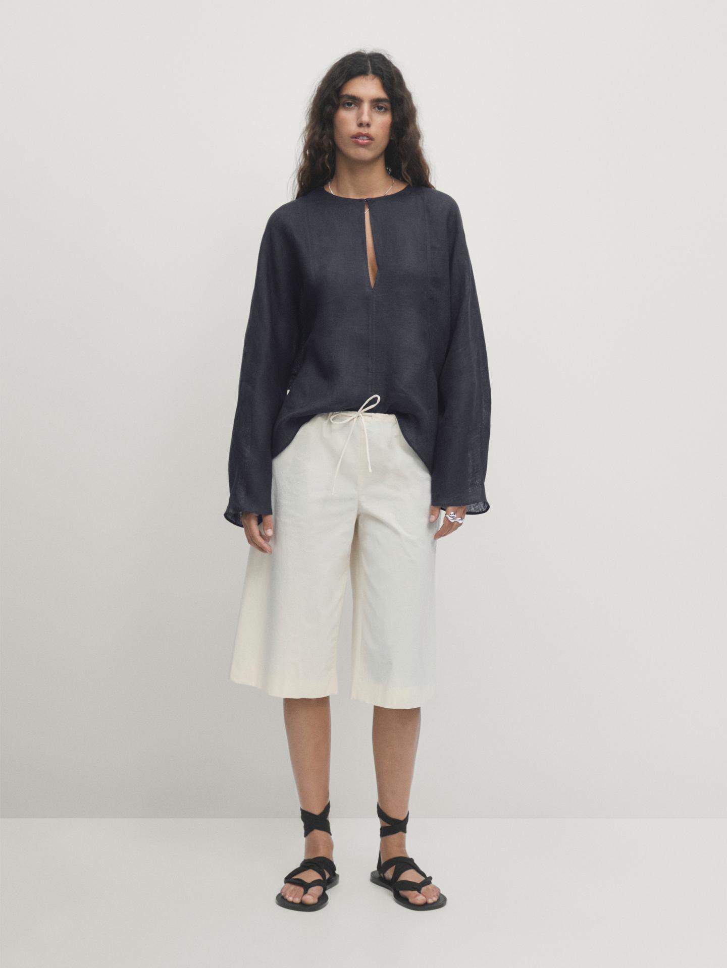Matilde Blouse Dusty Green