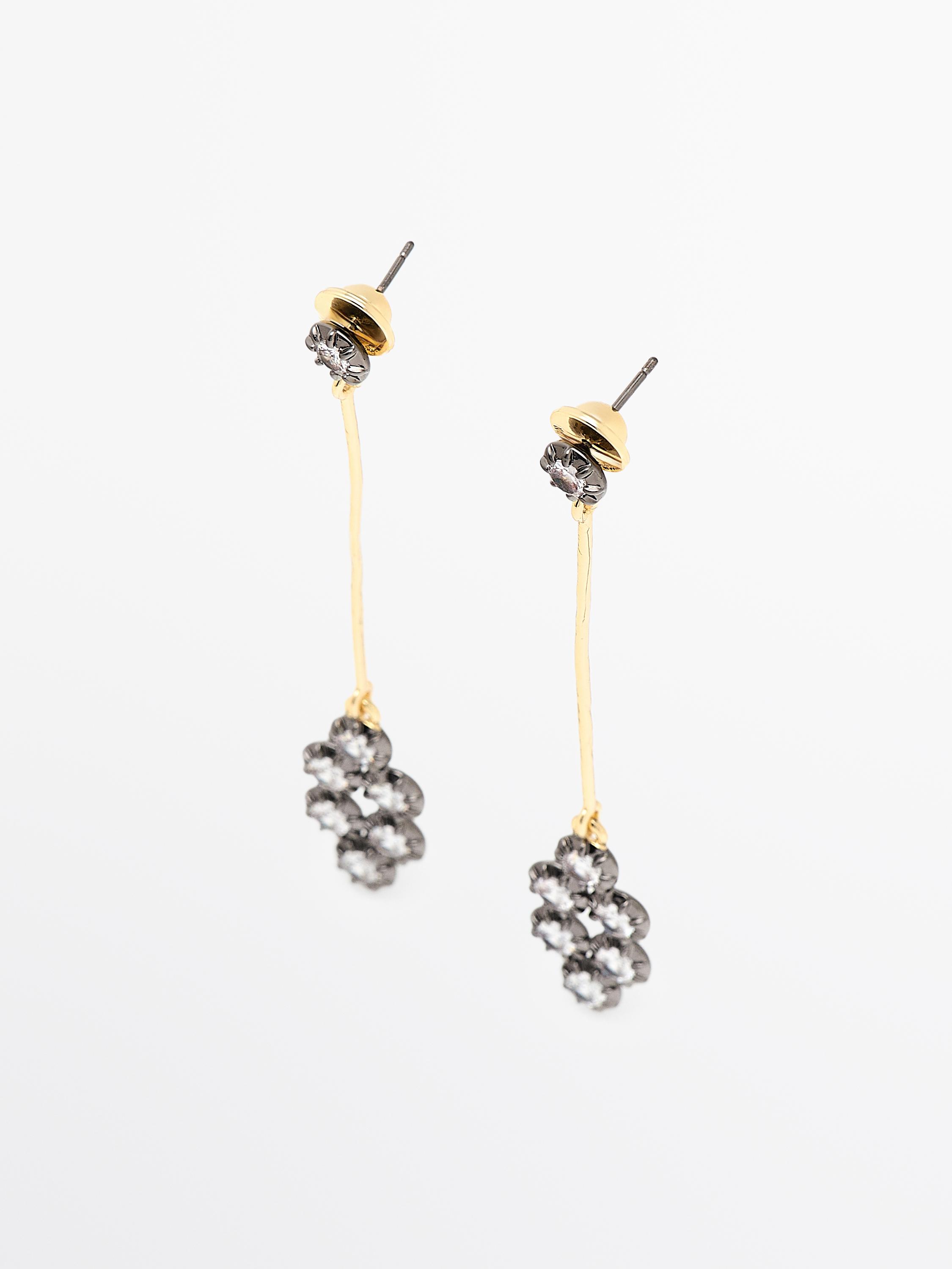 Orecchini antique con strass