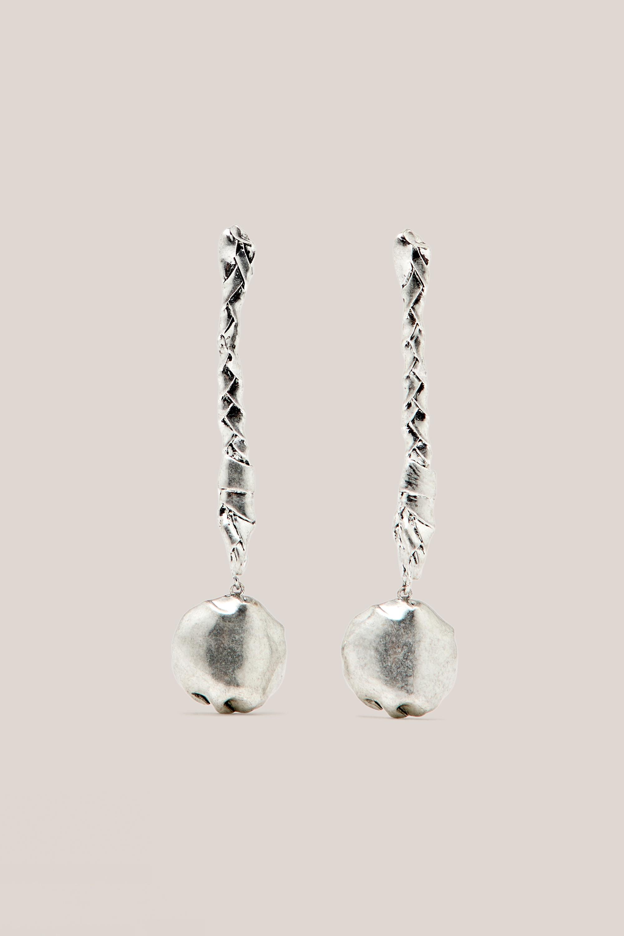 Orecchini a pendente a treccia - LIMITED EDITION