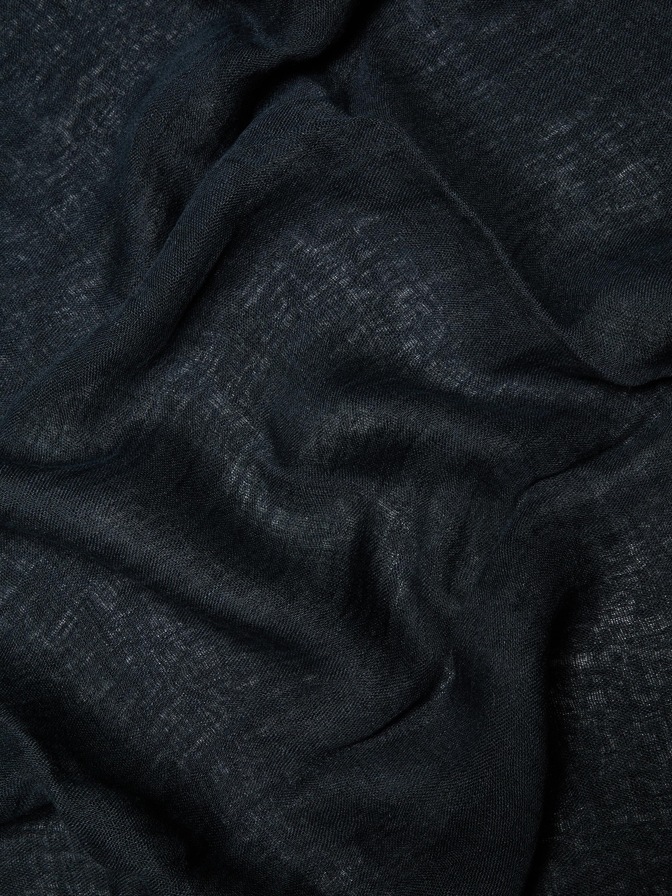 100% linen scarf