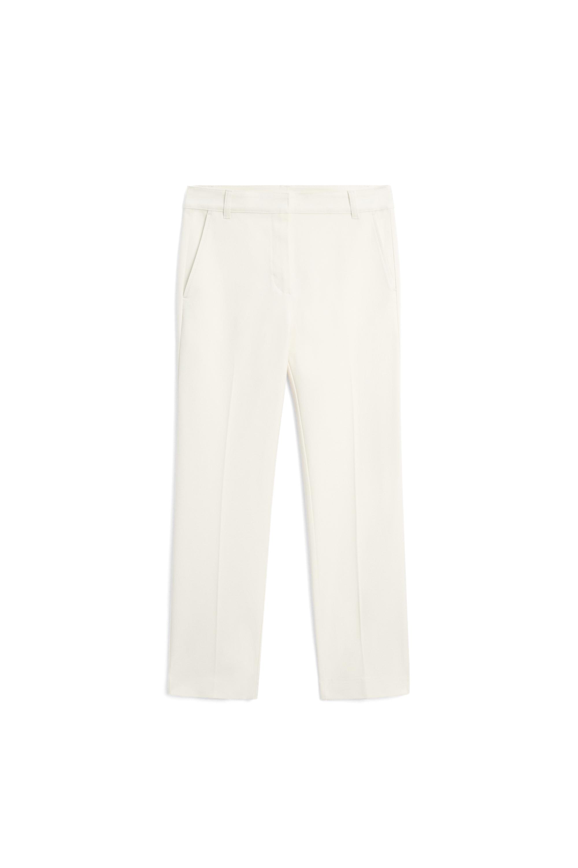 Stretch technical pants — CREAM