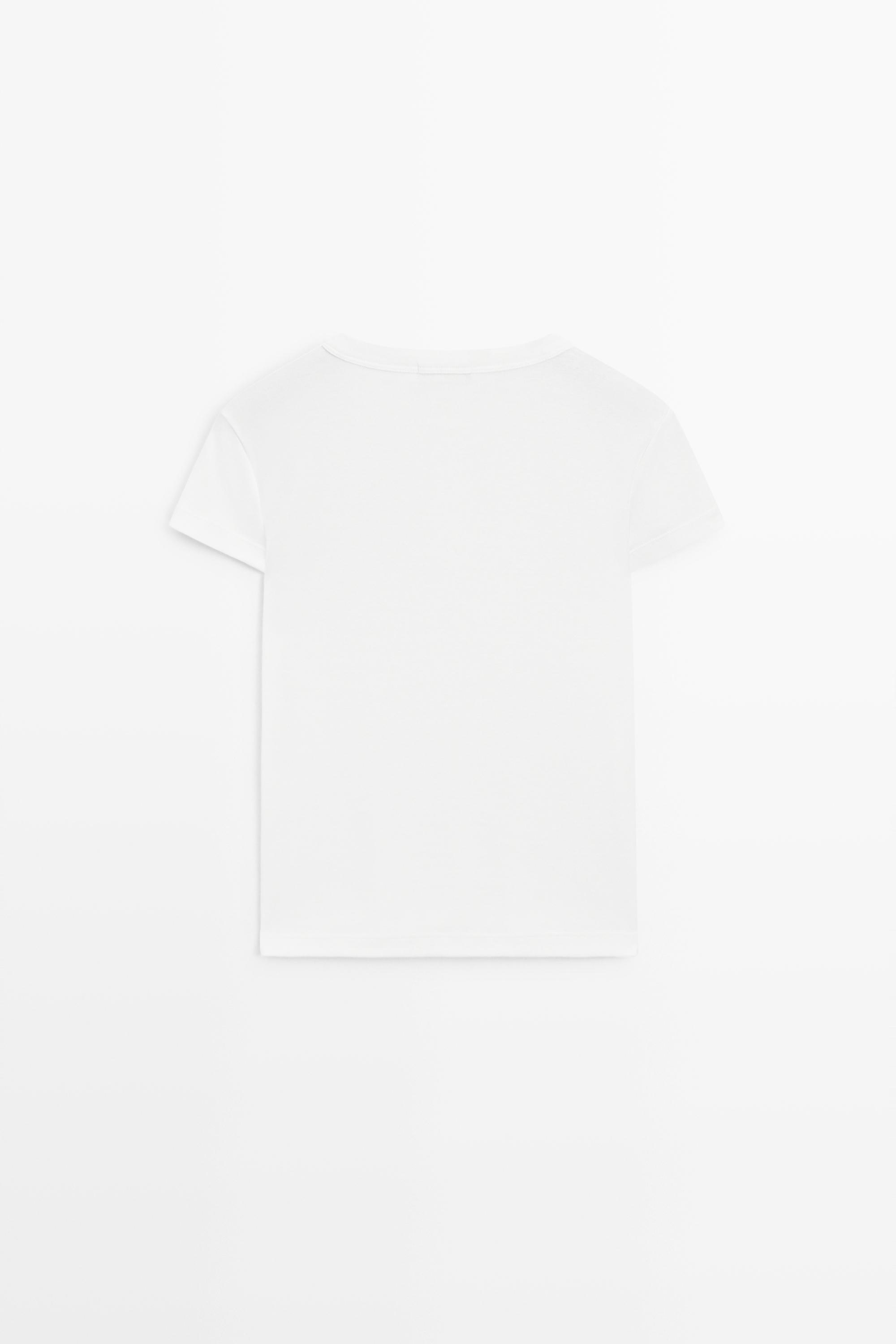 100% cotton short sleeve henley T-shirt — WHITE