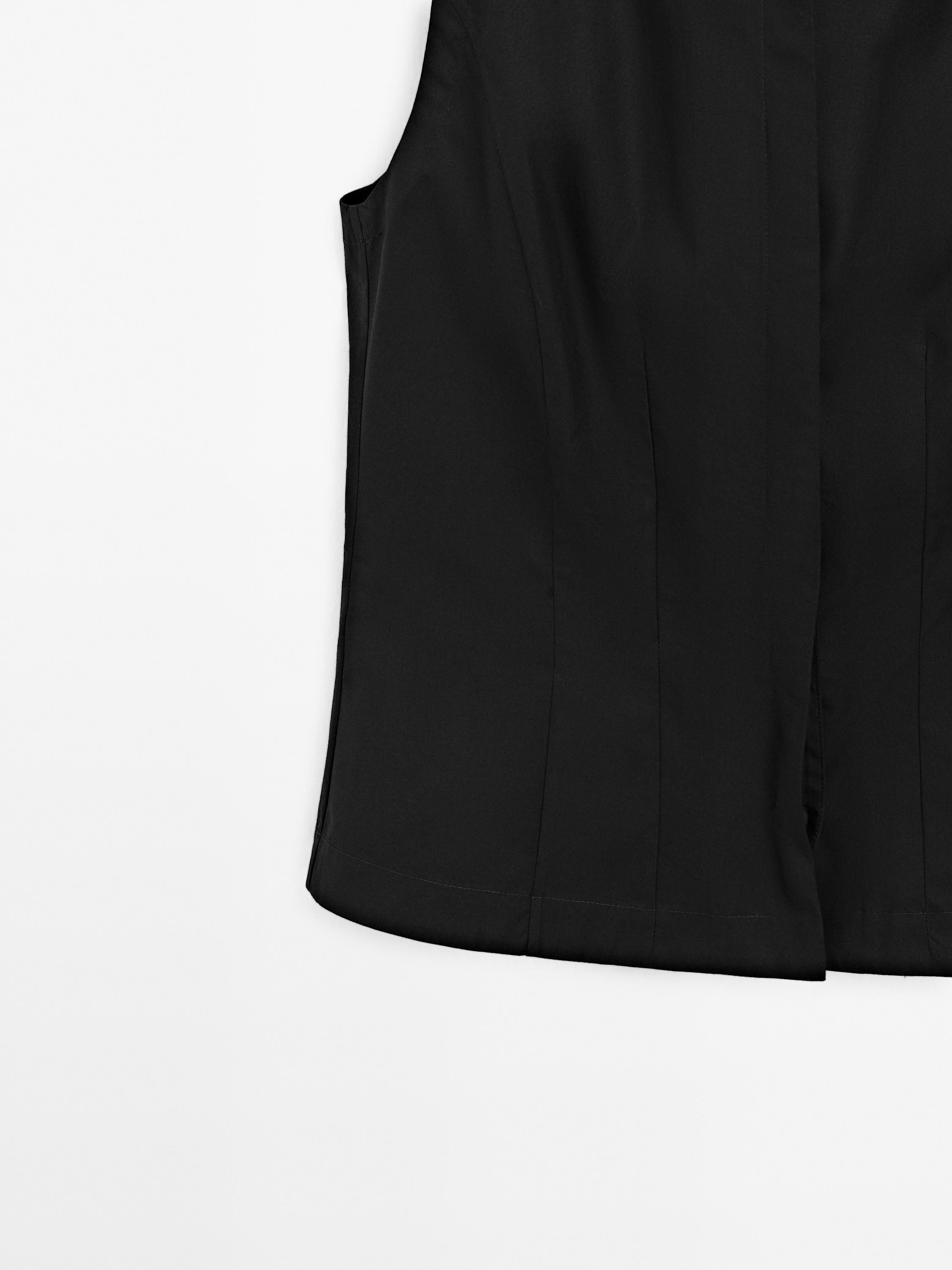 100% cotton corset waistcoat