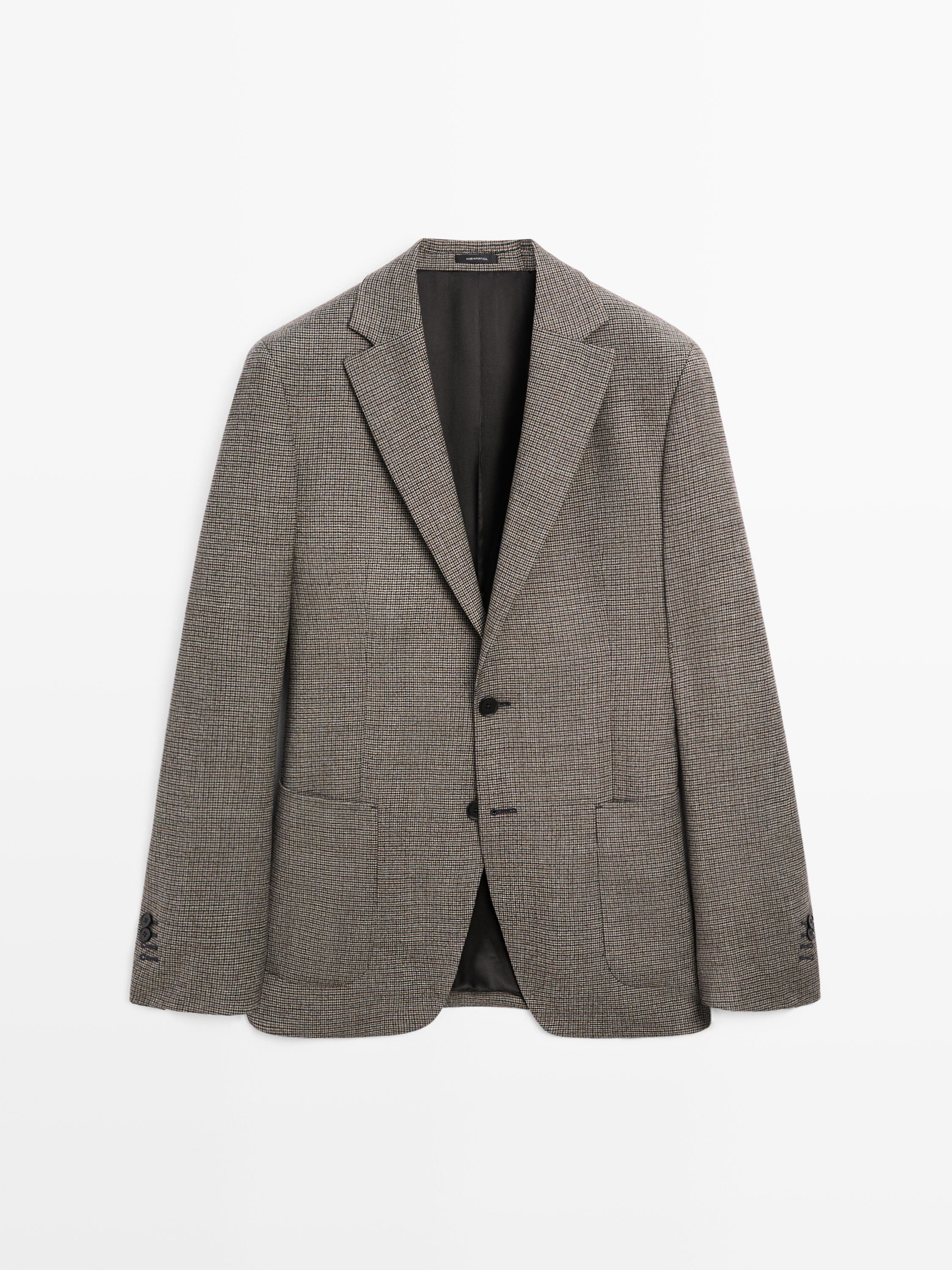 Blazer pied-de-poule