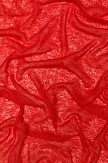 100% Cashmere scarf — RED 2
