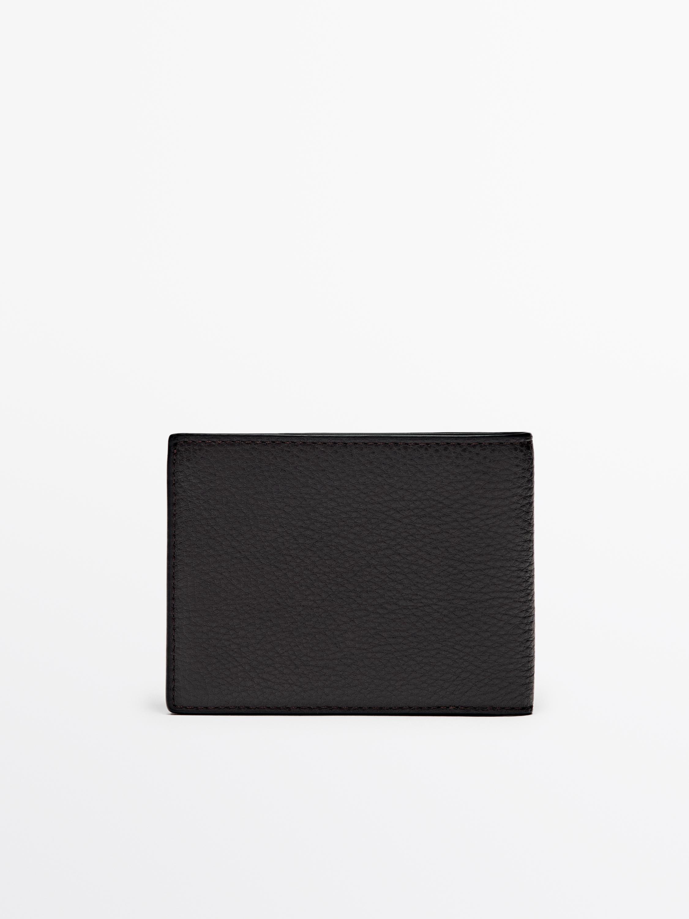 Nappa leather landscape wallet