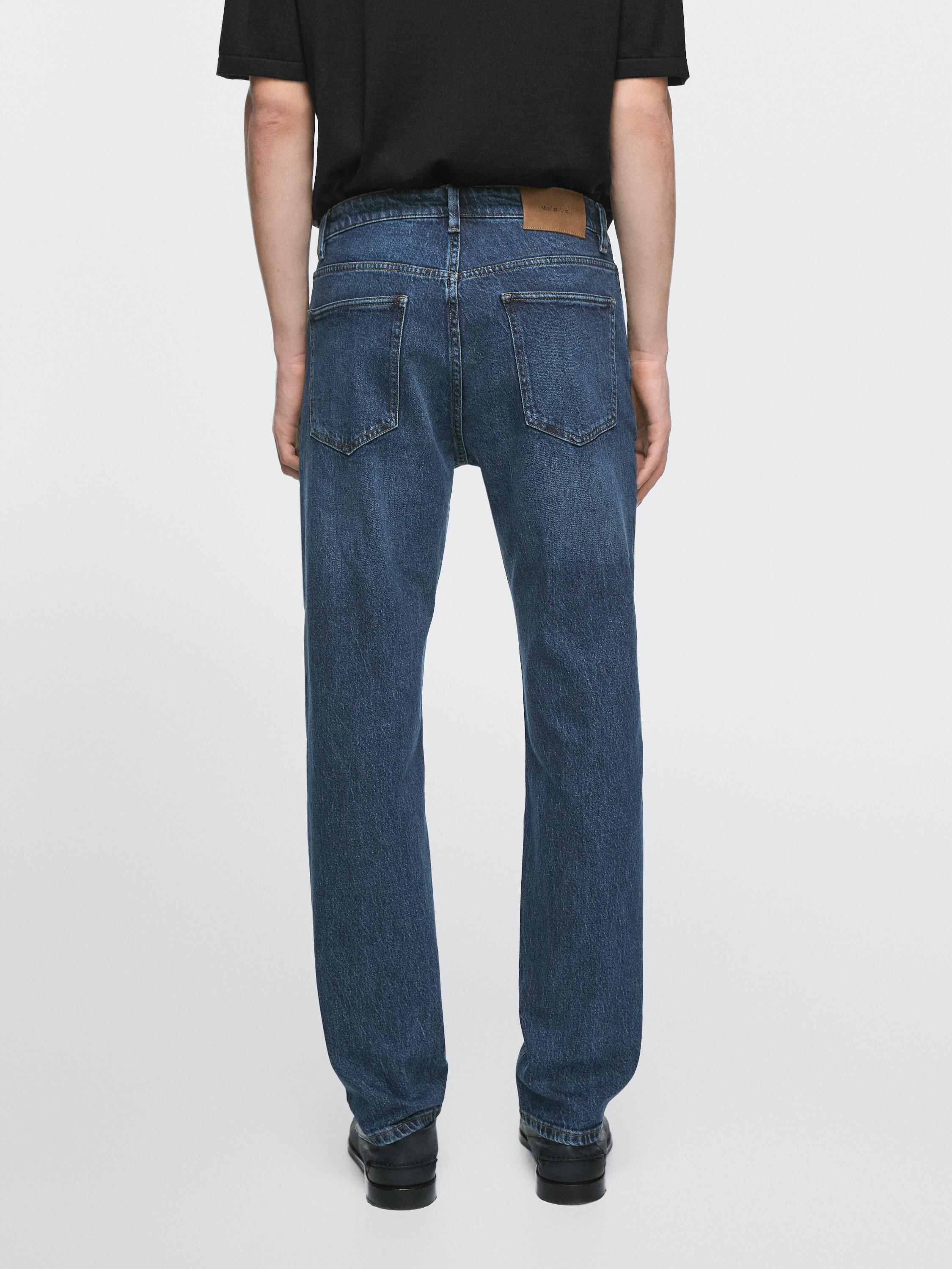 Slim fit jeans — DARK BLUE
