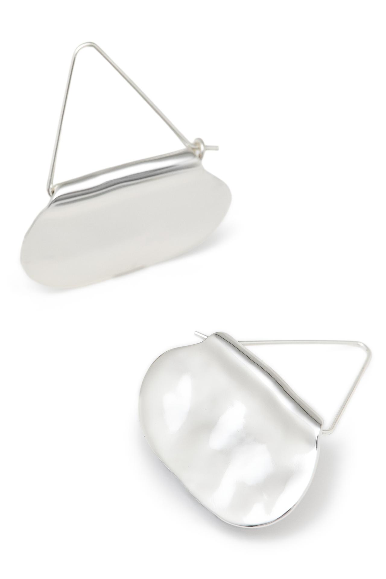 Envelope earrings - LIMITED EDITION — SILVER