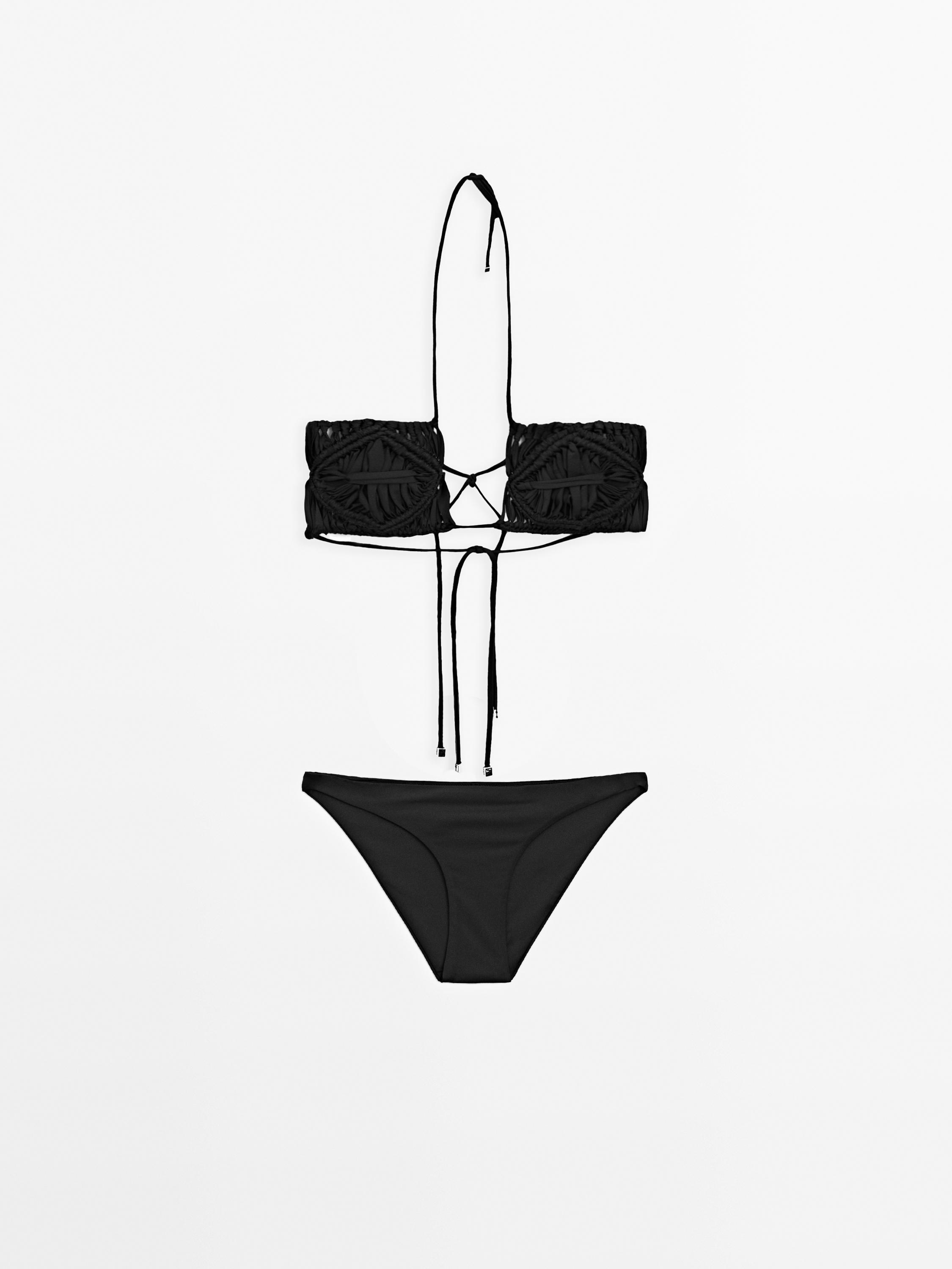 Macramé bikini set