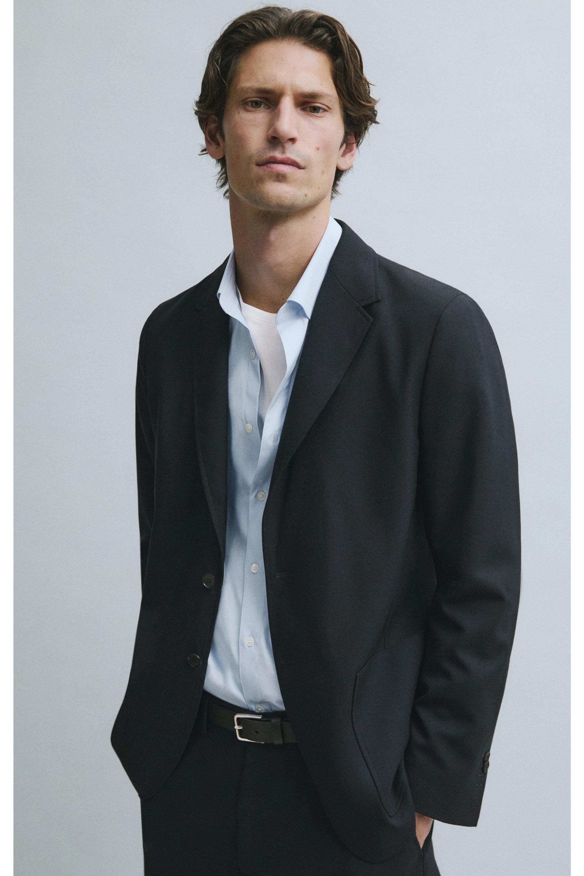 Blazer en laine froide