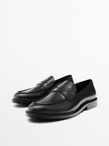 Smart nappa loafers — BLACK 3