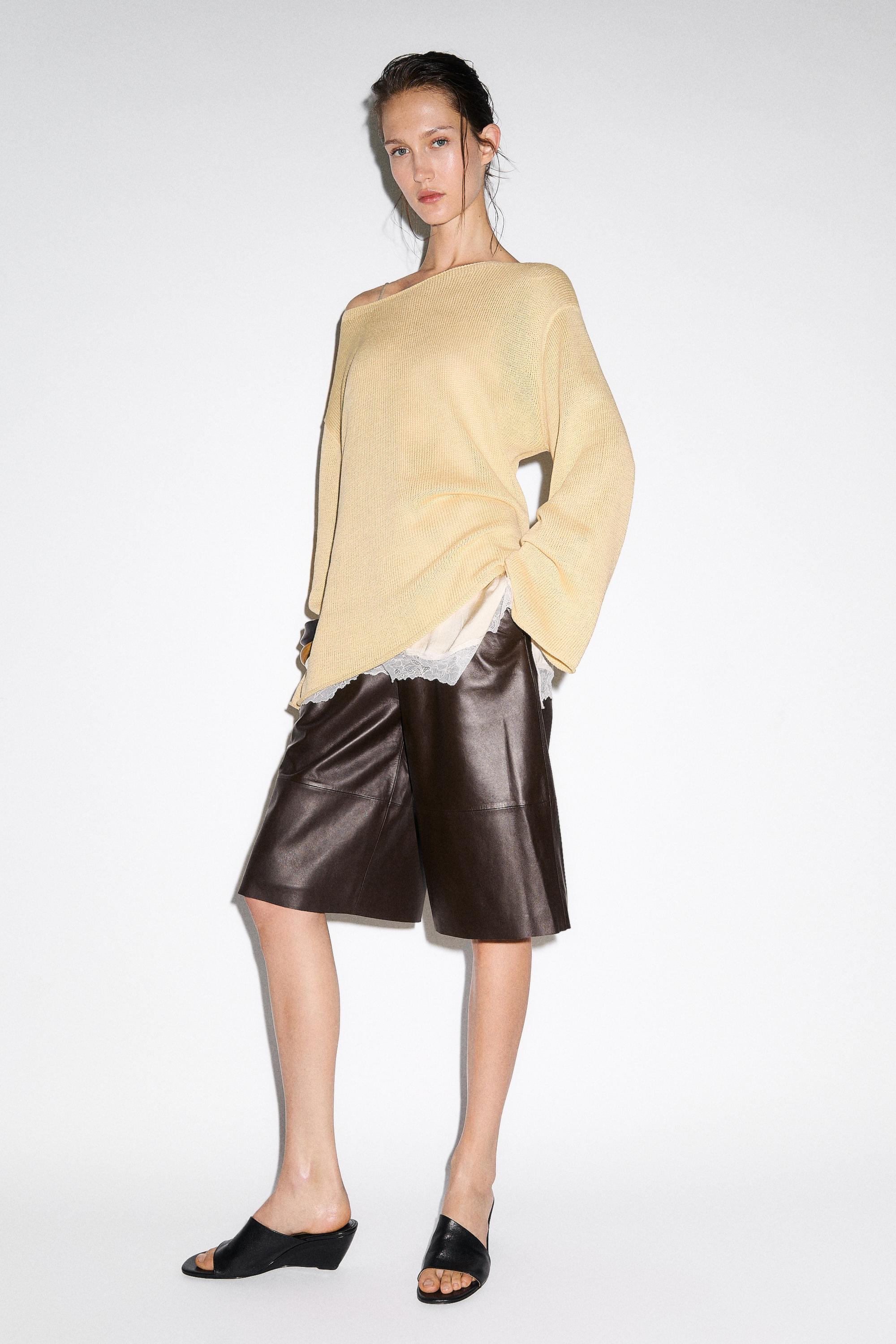 100% mercerised cotton sweater