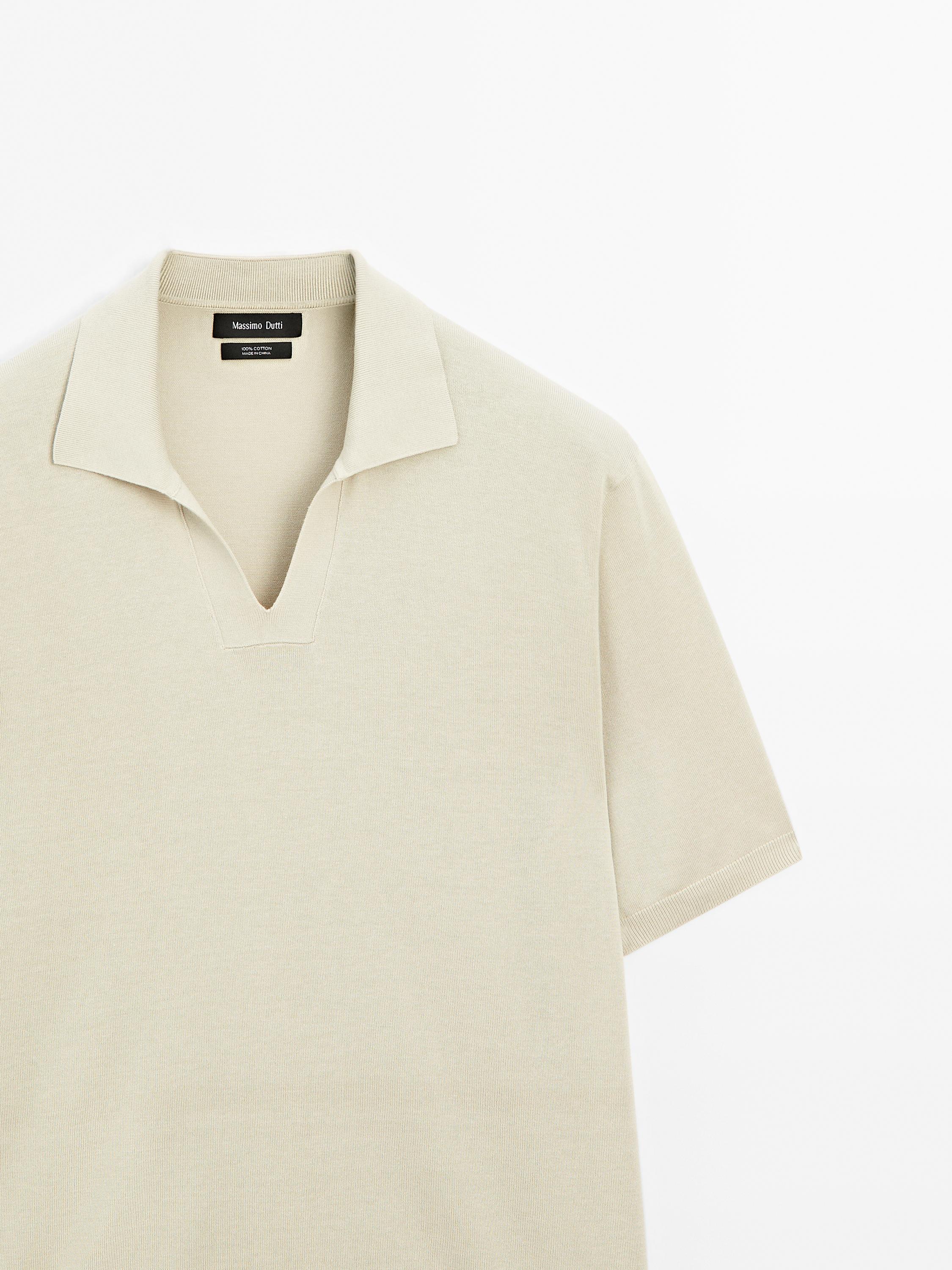 100% cotton short sleeve polo shirt