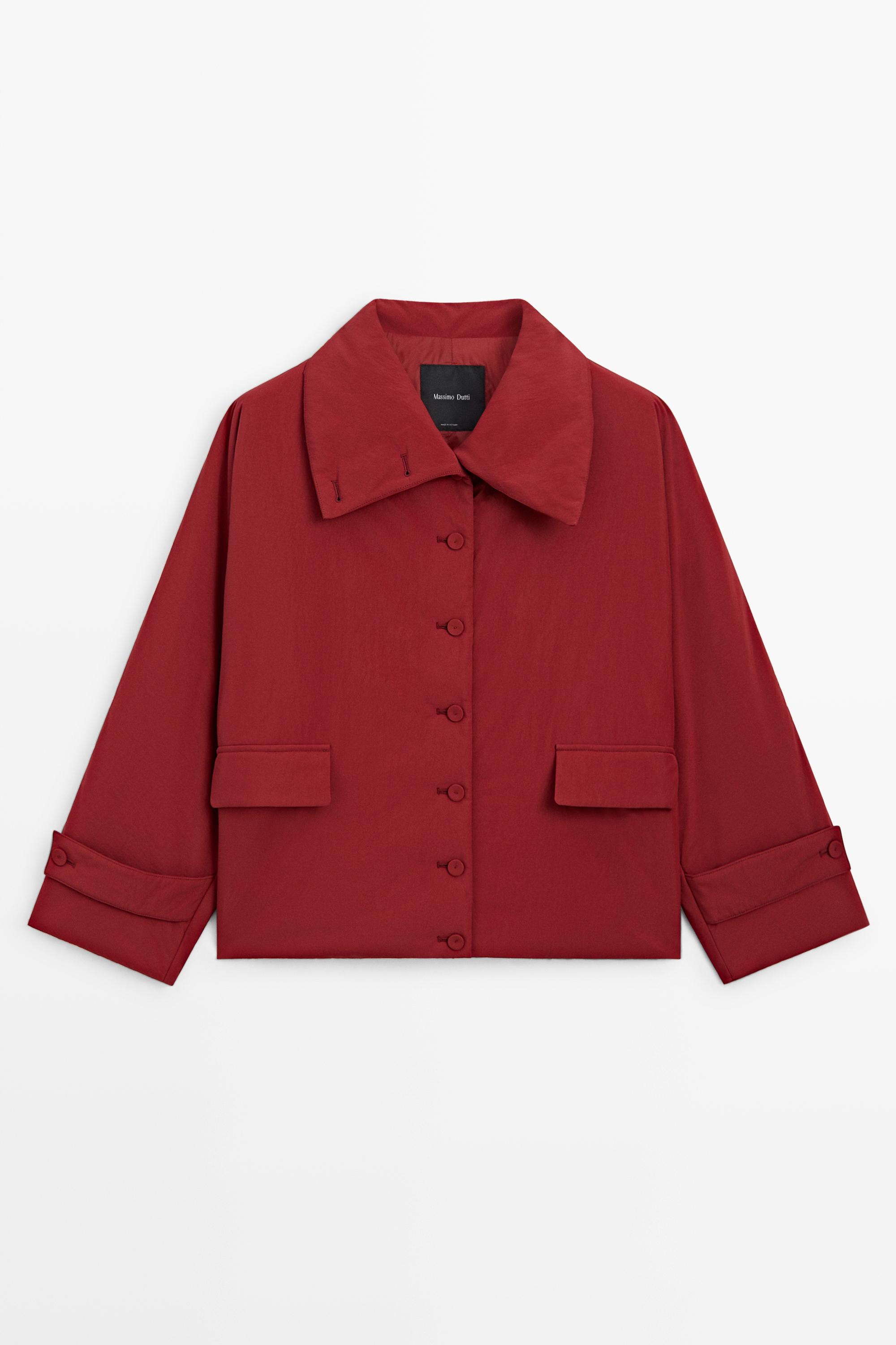 Short lightweight quilted jacket by Massimo Dutti
