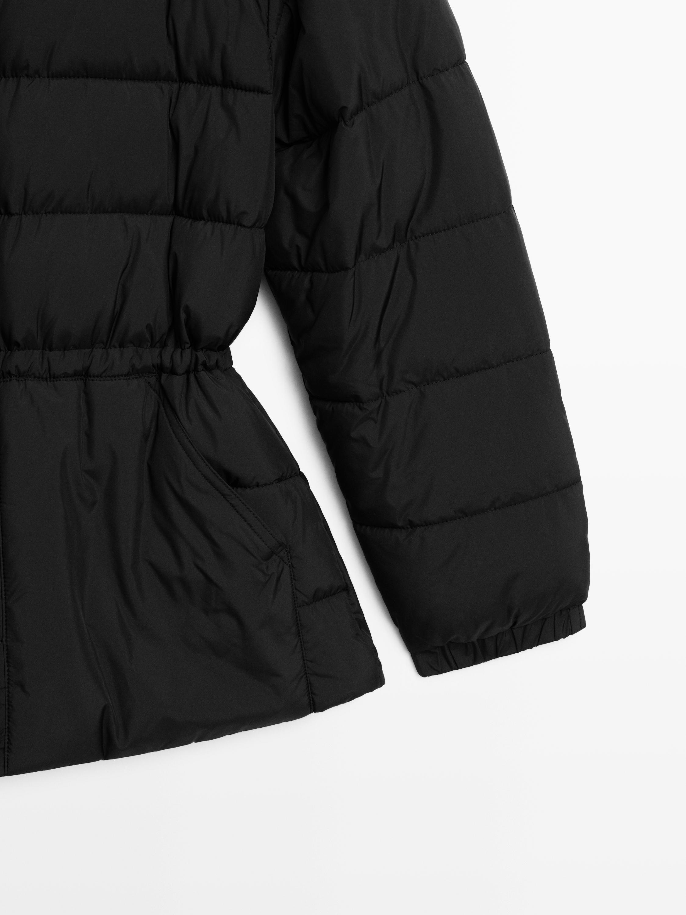 Veste matelassée à col mao