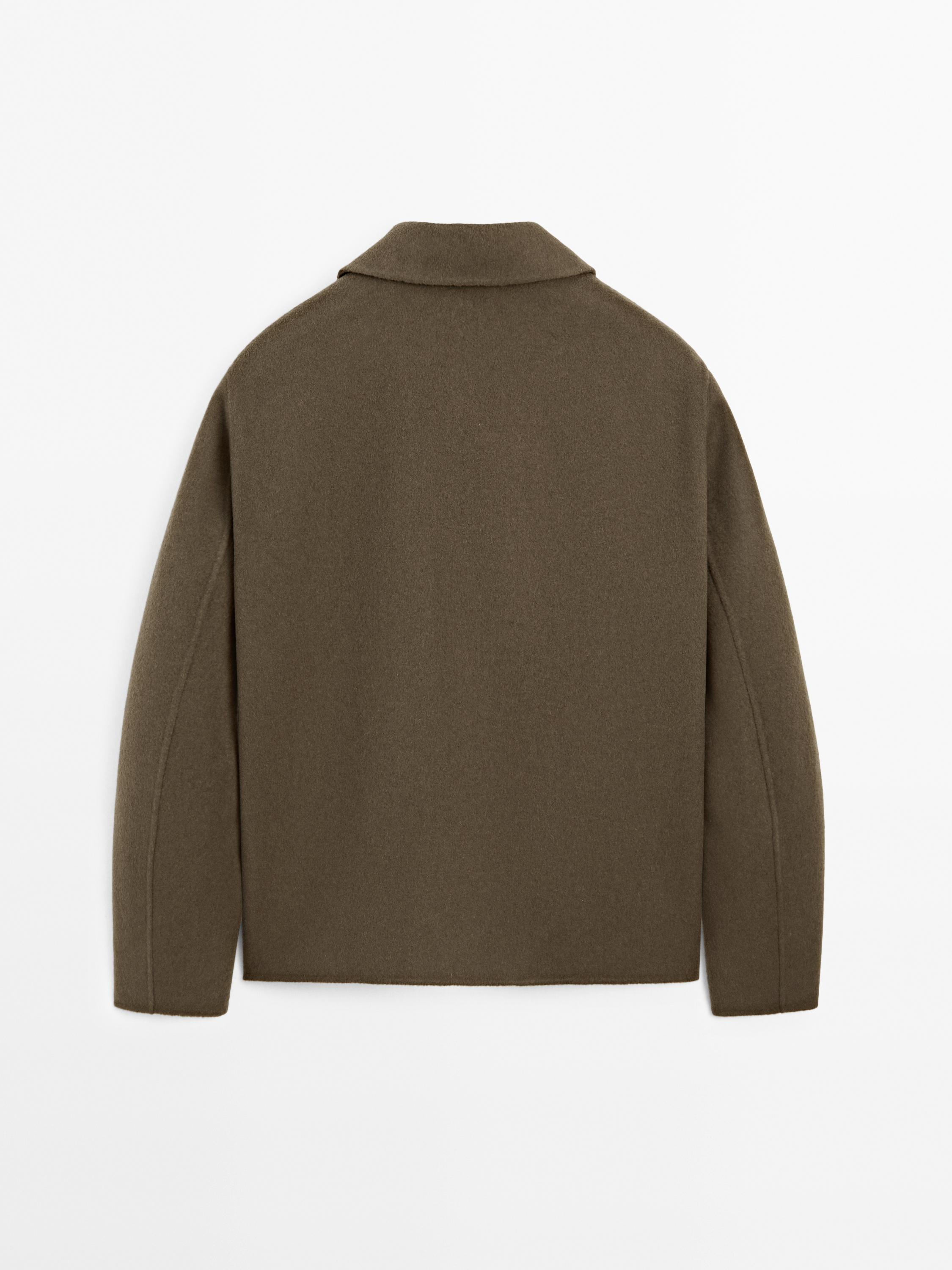 Wool blend jacket