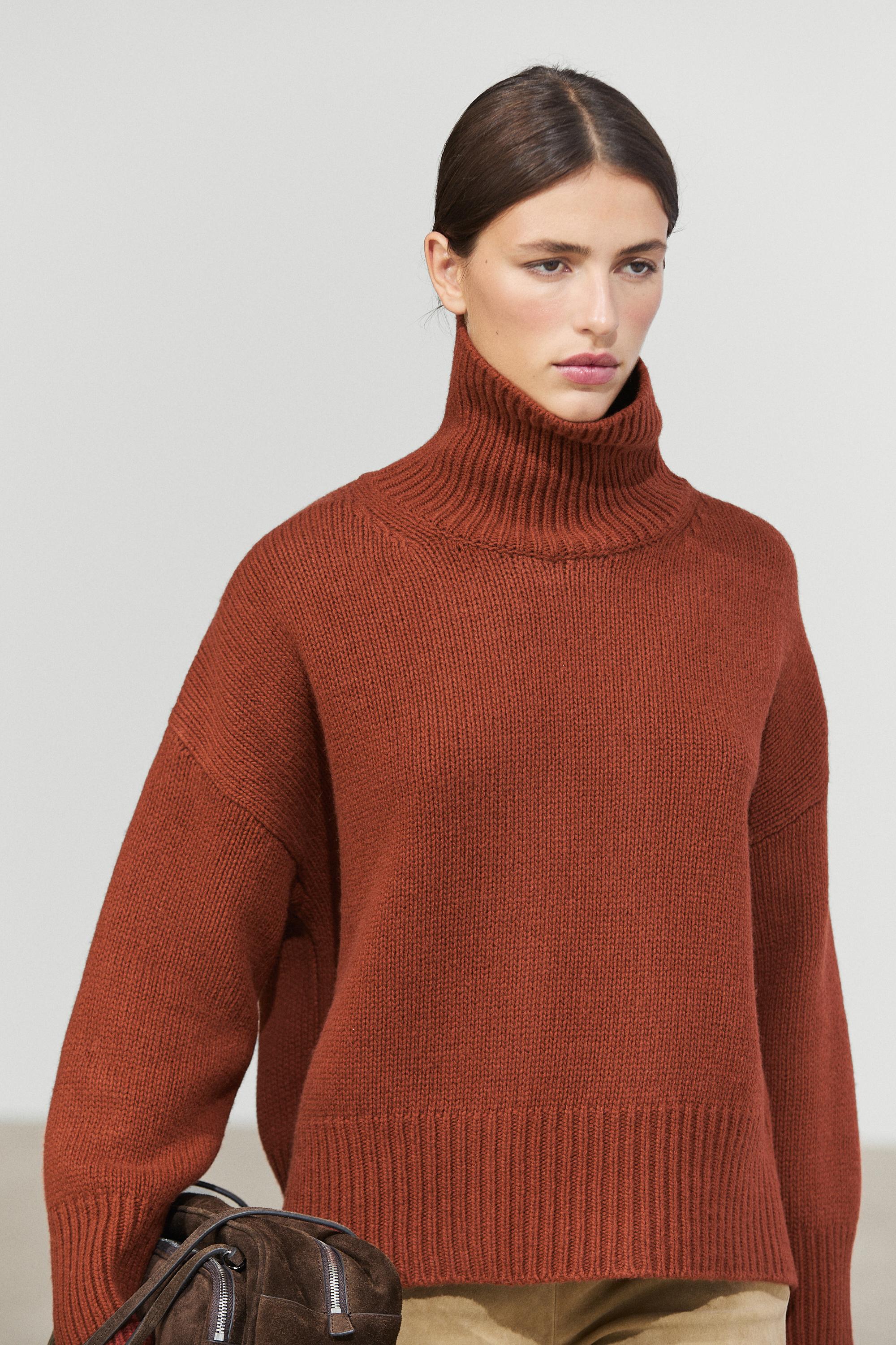 Pull en maille oversize 100 % laine