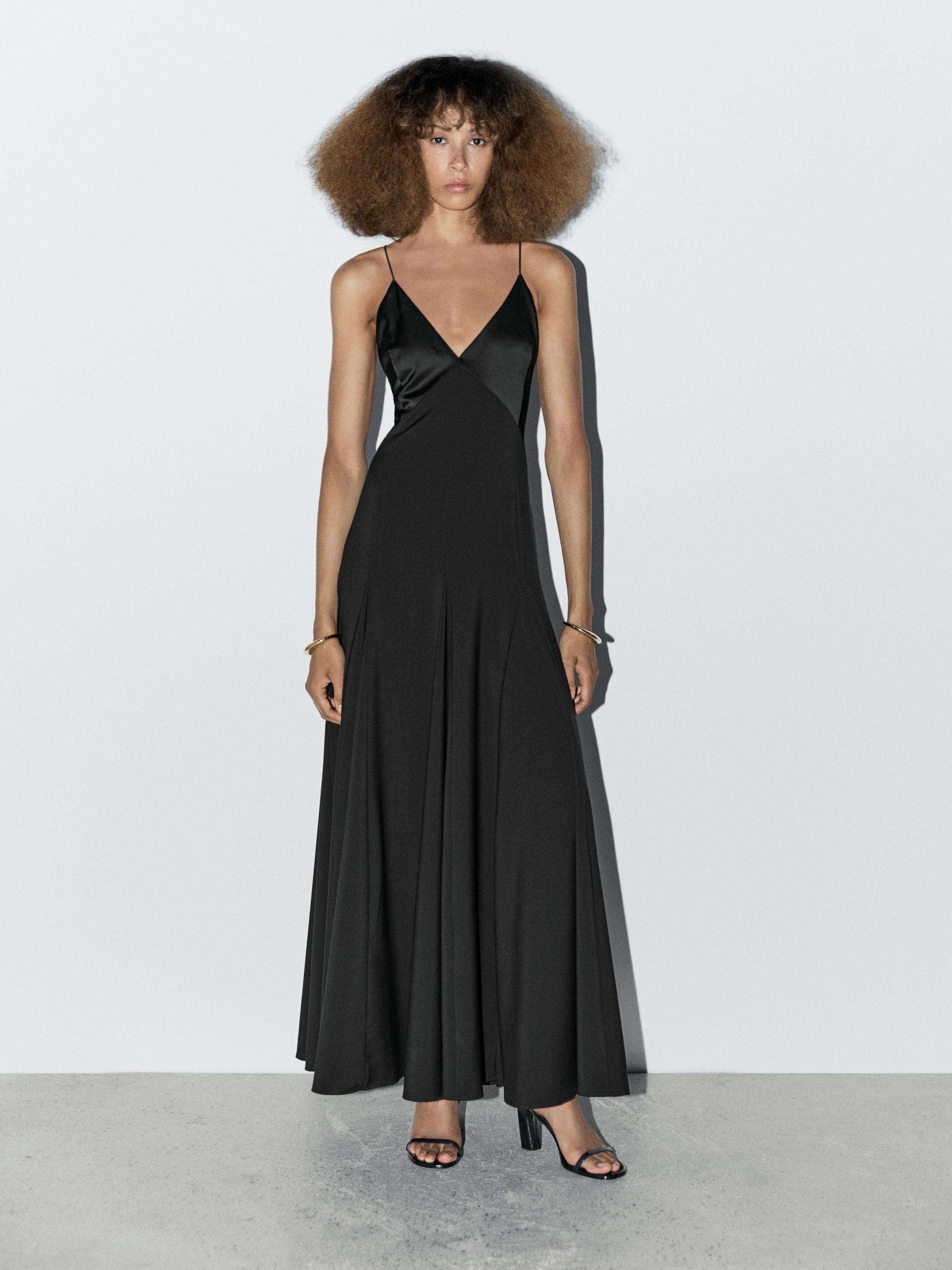 Vestido largo godet - STUDIO