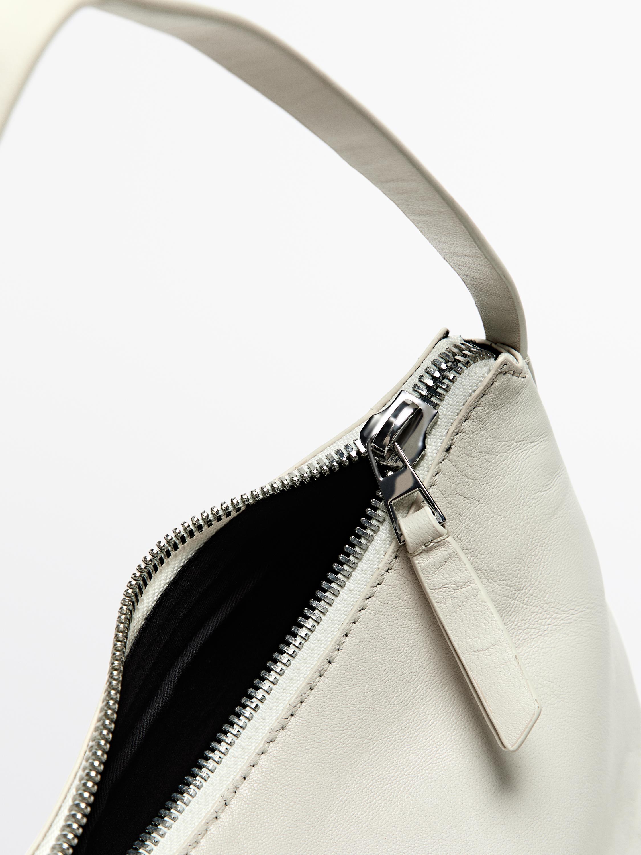 Small nappa leather bag