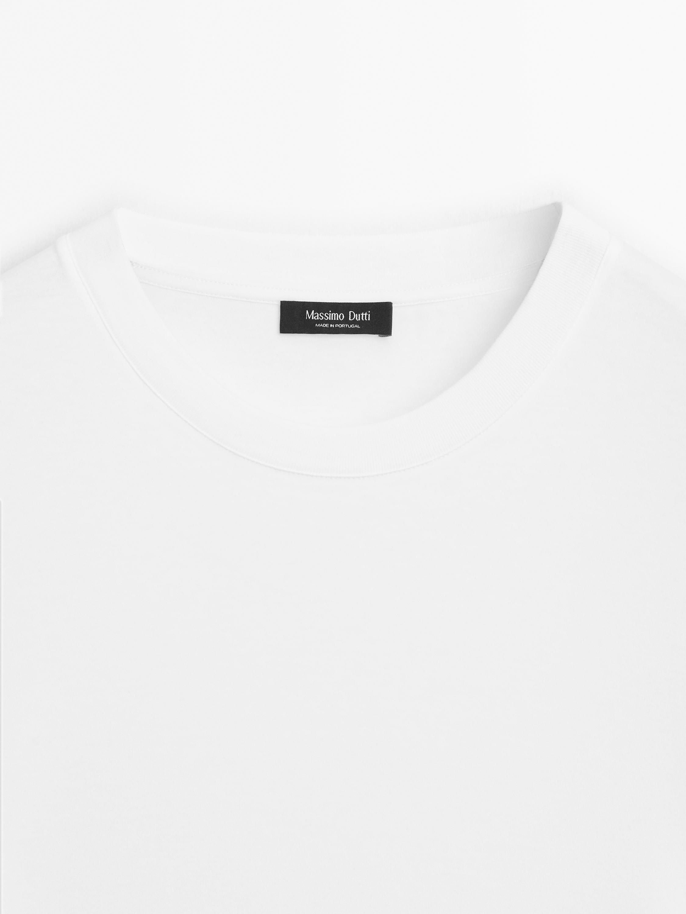 T-shirt manches longues en coton medium weight